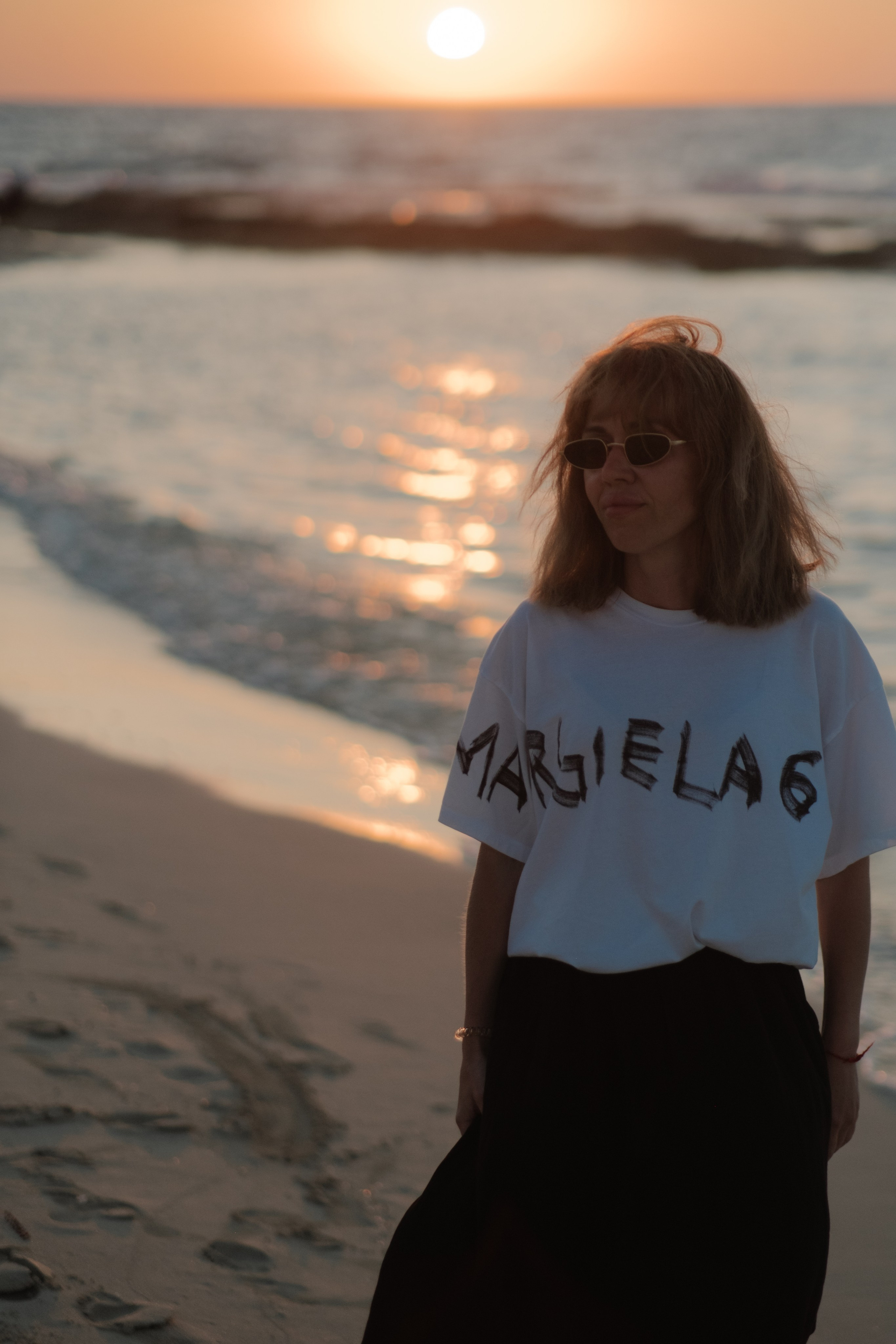 Roza. Sunset. Egypt. Portrait photographer Olga Prokopova based in Budapest