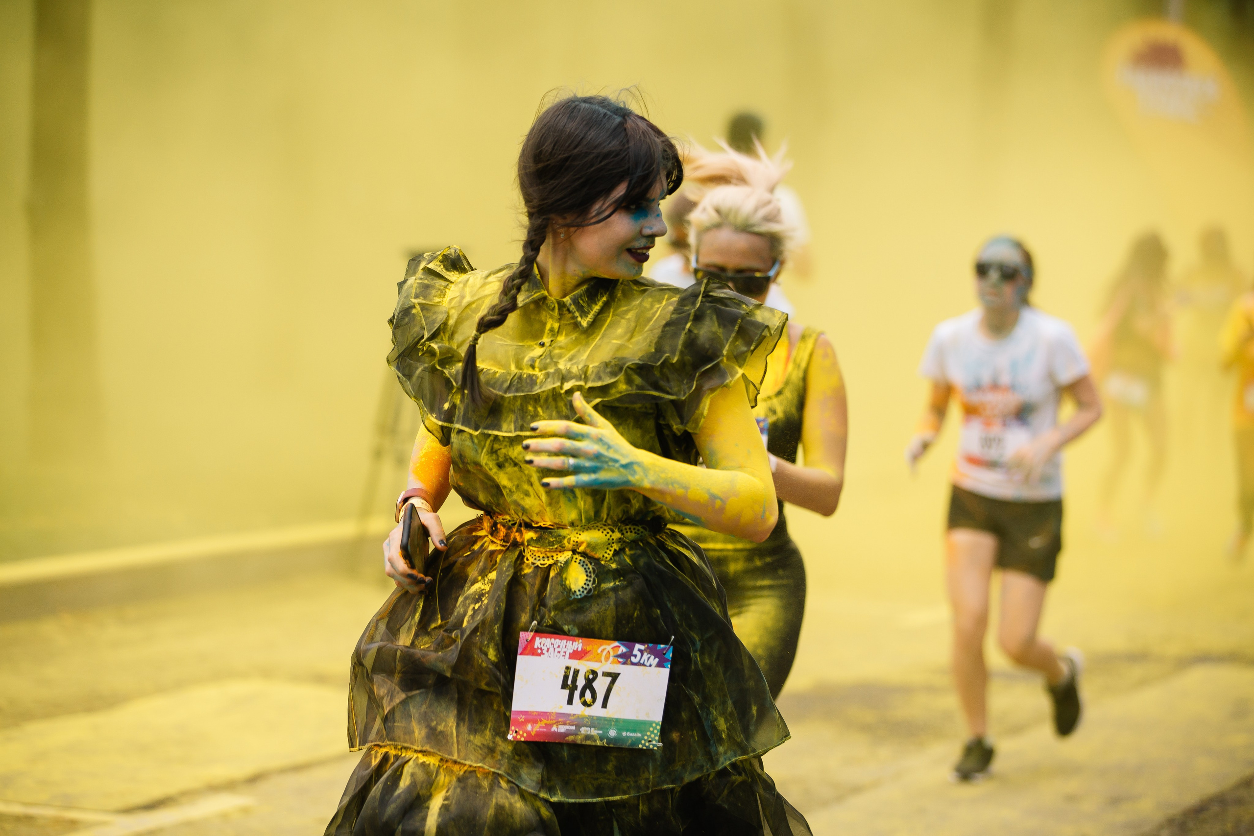 Красочный забег. Свадебный Семейный Репортажный фотограф в Москве