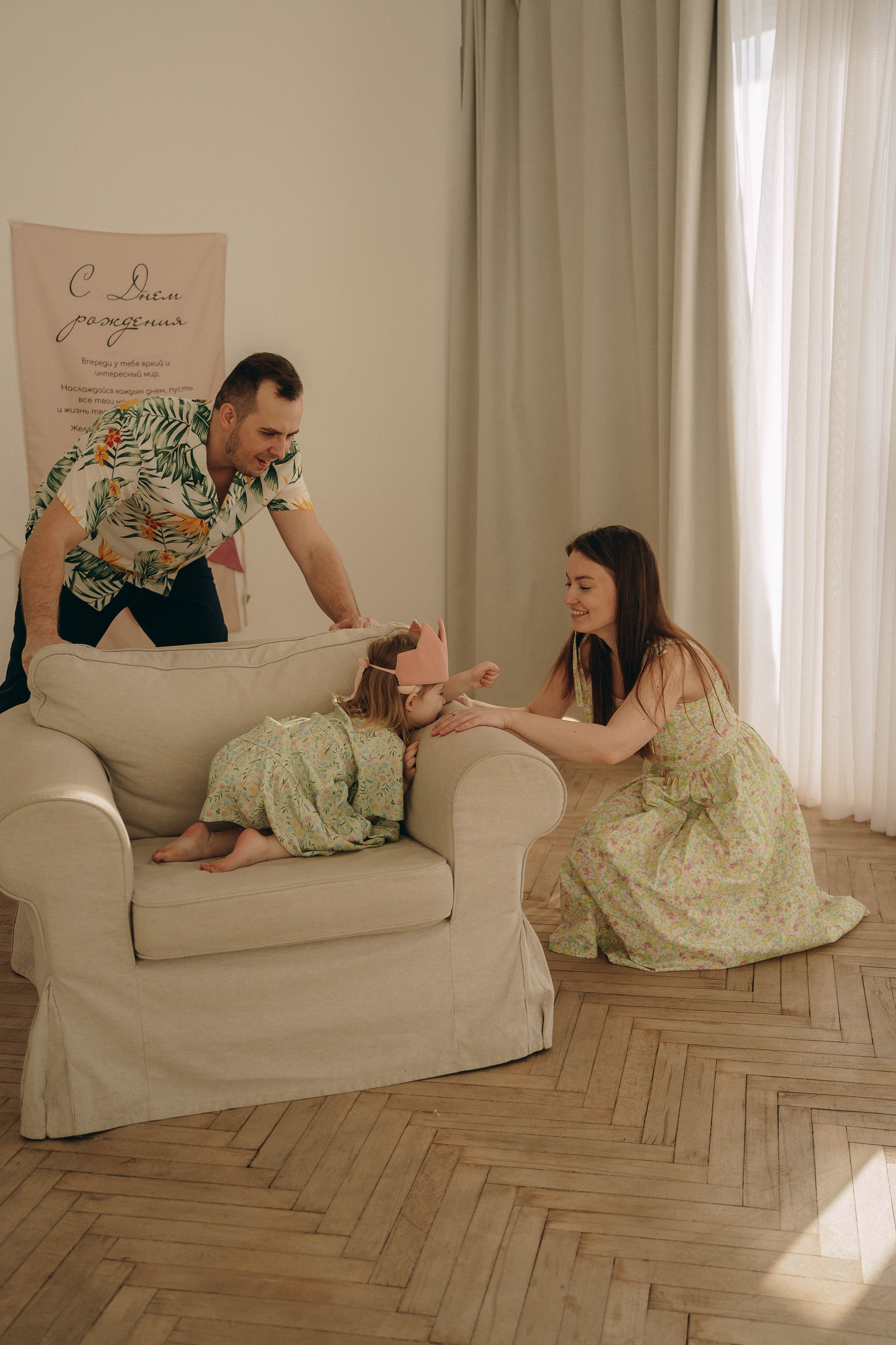 День рождение Алисы 3 года. Семейный фотограф — Волгоград