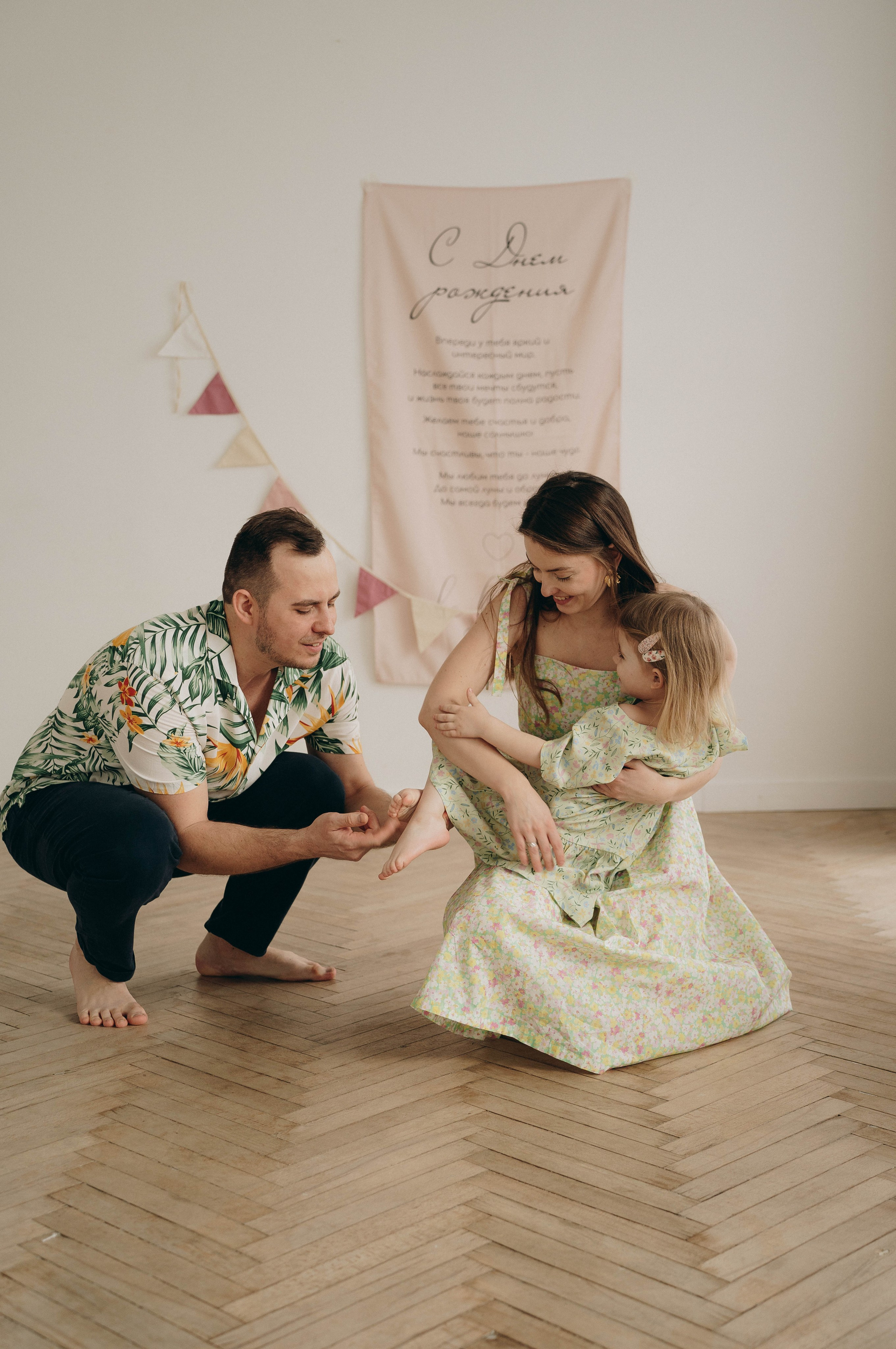 День рождение Алисы 3 года. Семейный фотограф — Волгоград