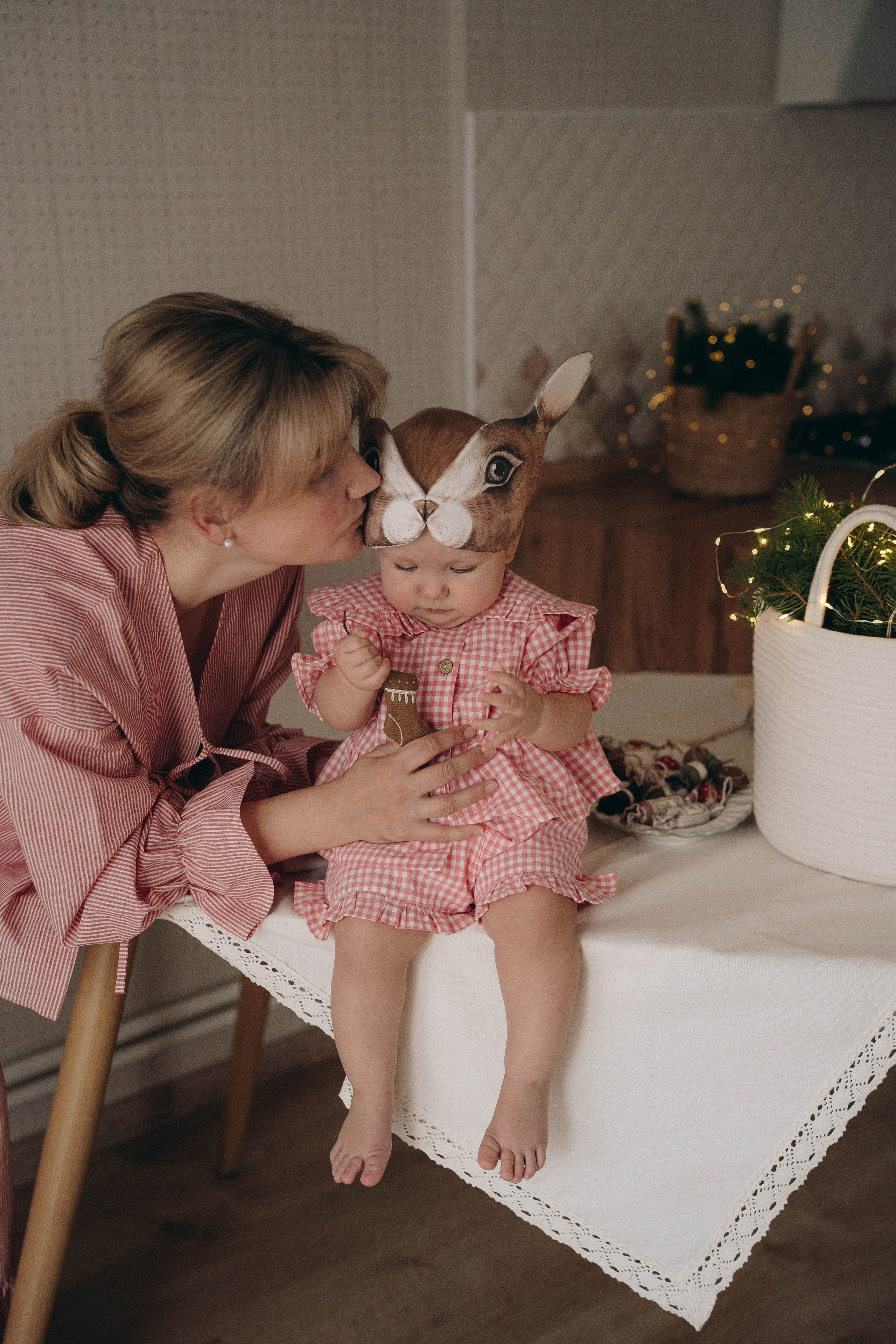 Новый год Юля Варвара. Семейный фотограф — Волгоград