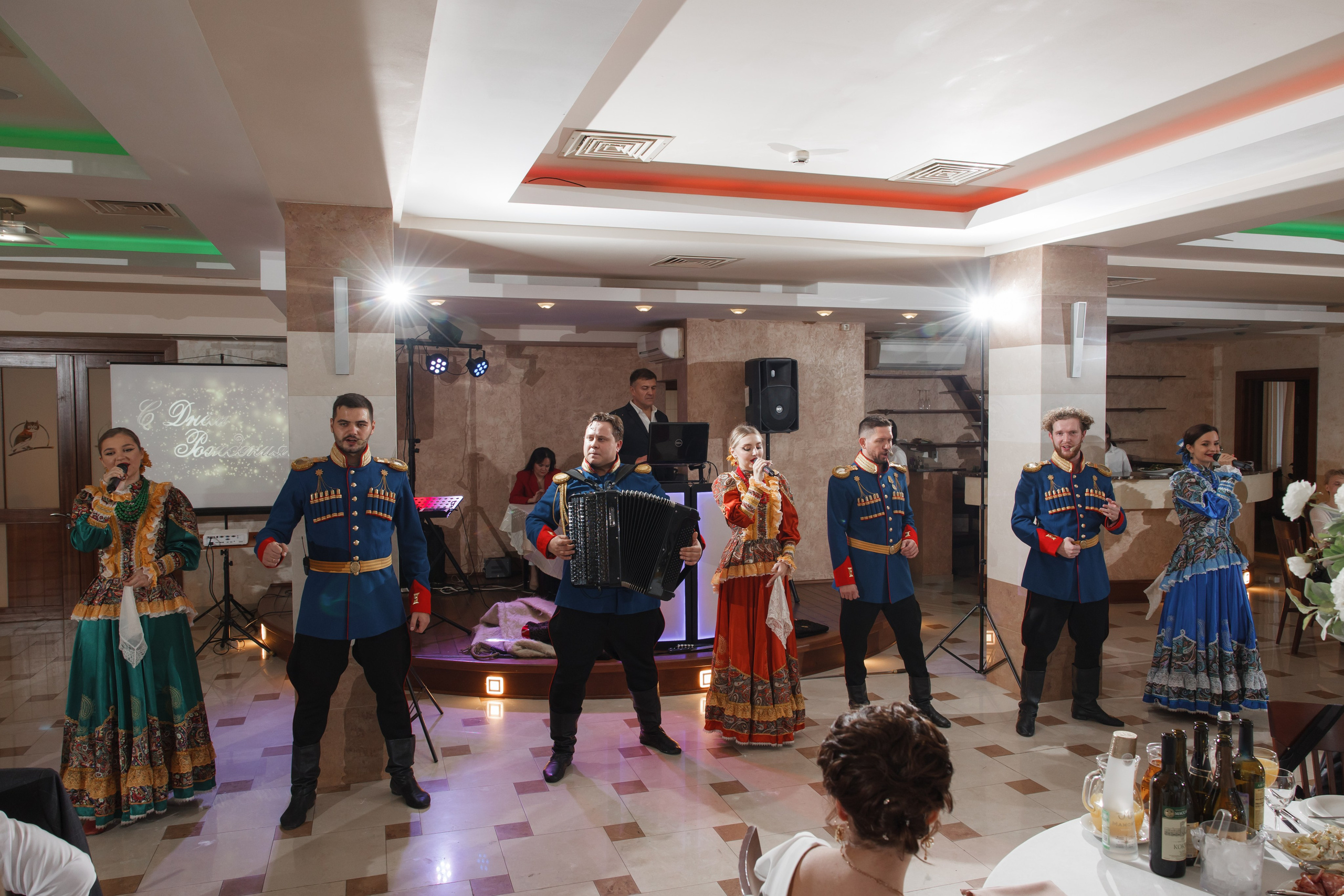 Юбилей в ресторане «Белый берег». Свадебный и репортажный фотограф (Москва, Королев и другие)