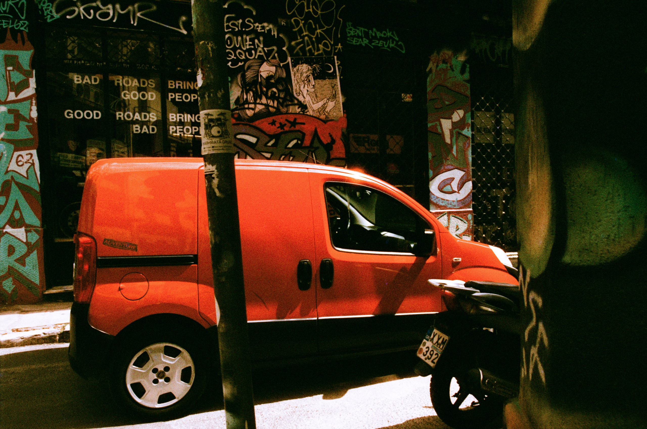 Shimmering scars // greece, athens. EVER EXPOSED