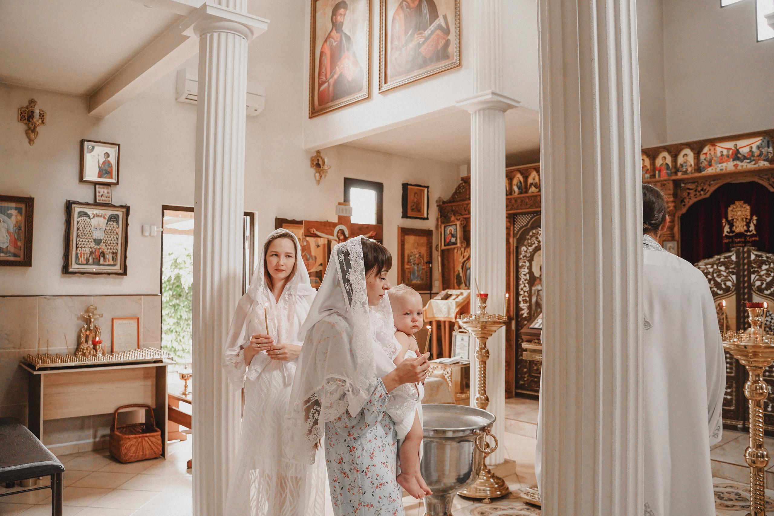 Крещение Лёвы. Семейный и женский фотограф в Краснодаре Анастасия Приймак