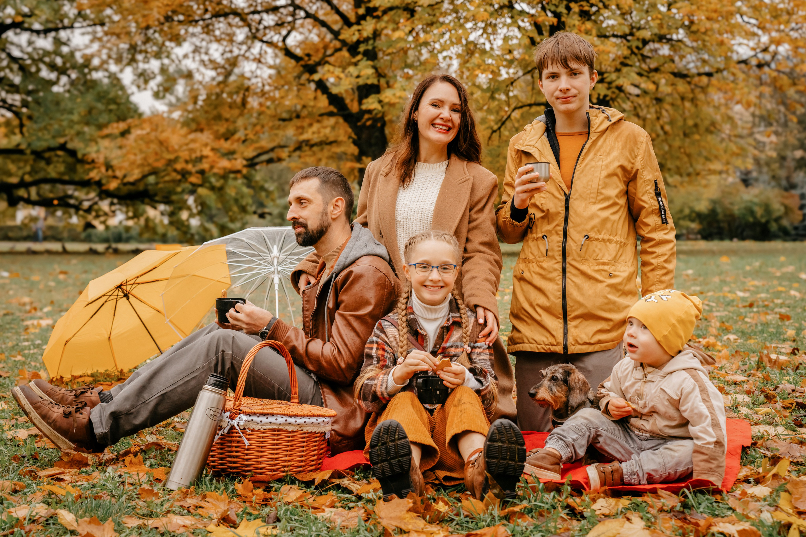 Семья осень. Фотограф Оксана Шавва