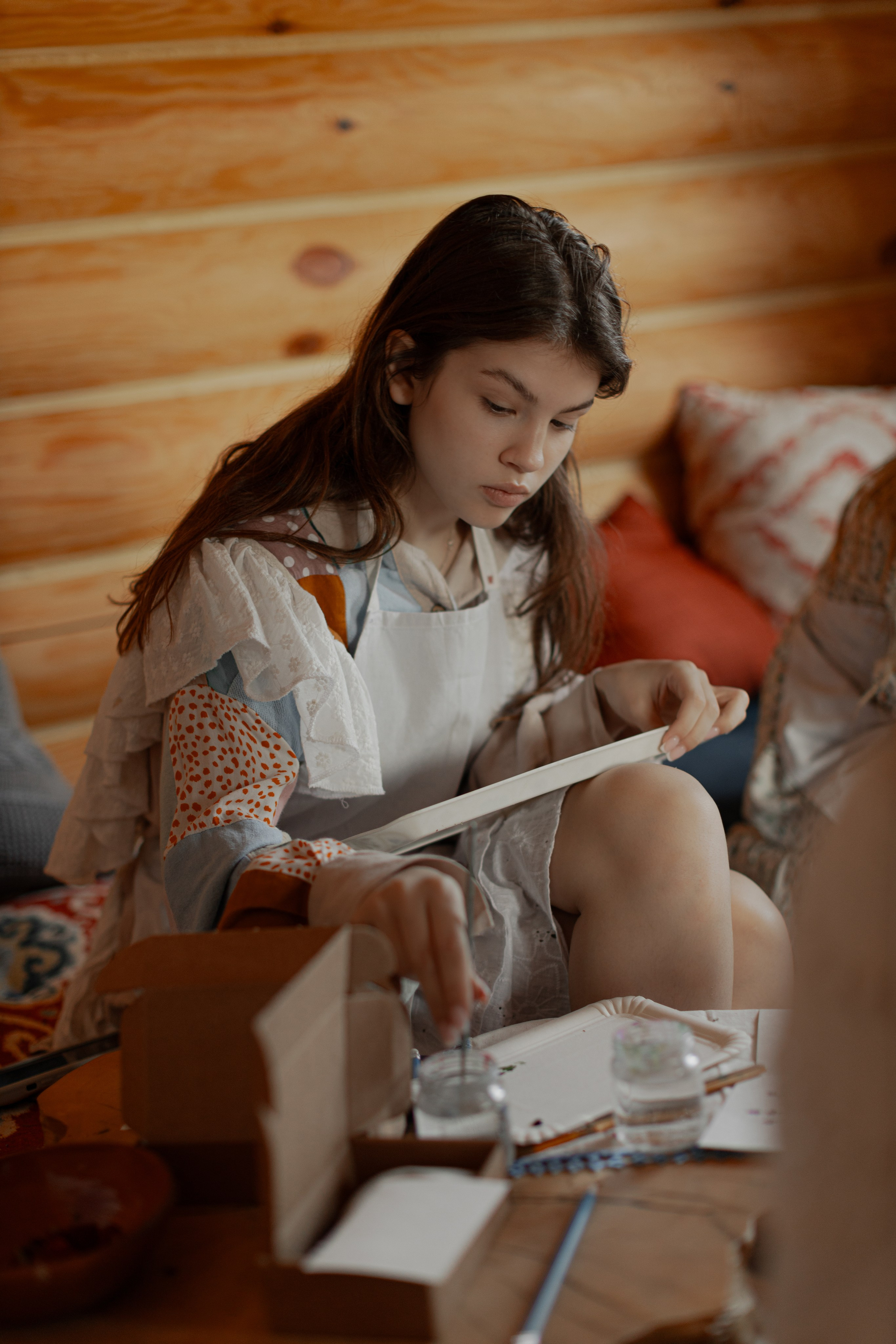 Акварель + Саше в бане. Анастасия Ракчеева Художник