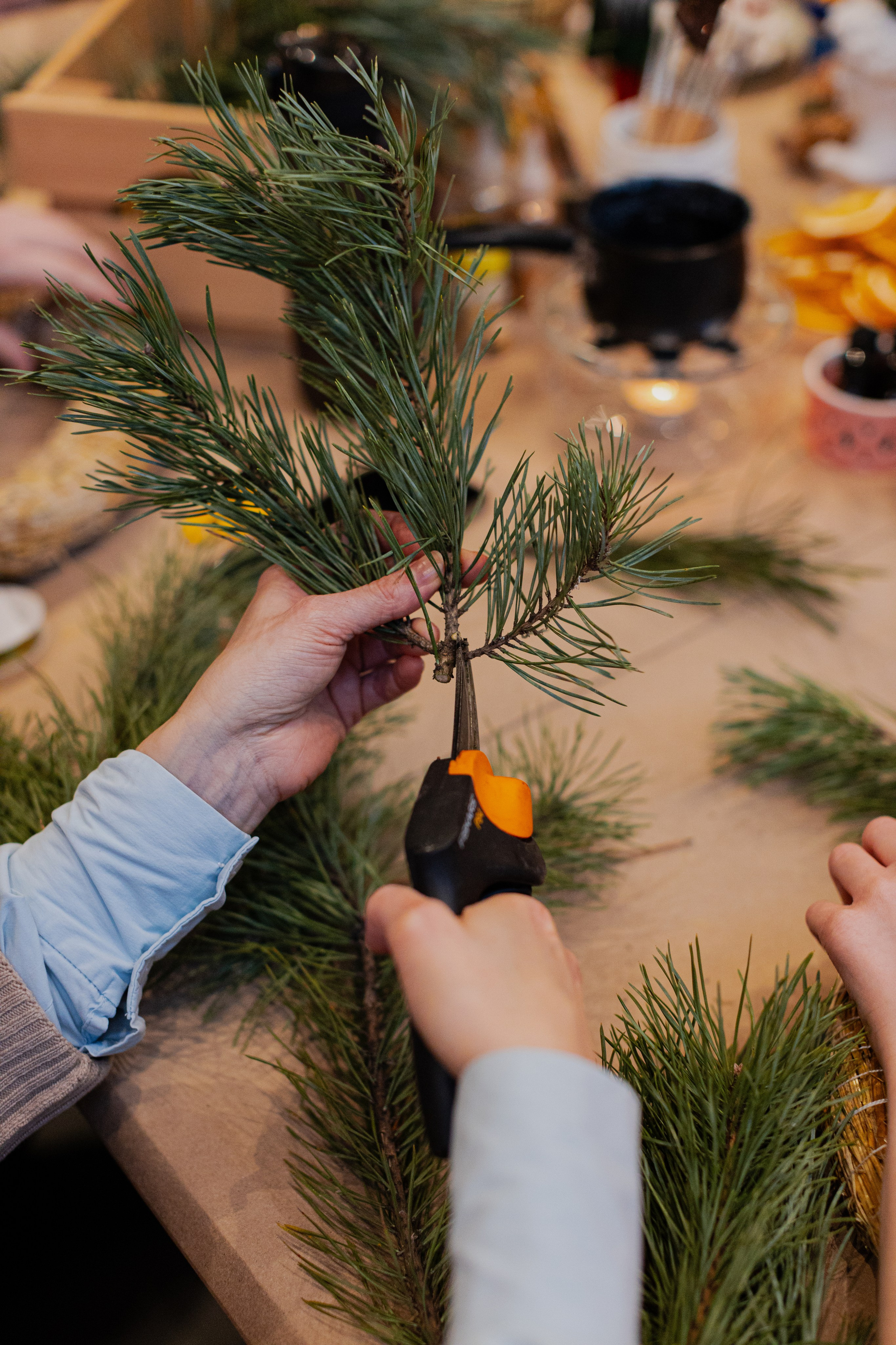 Мк Новогодний Венок. Анастасия Ракчеева Художник