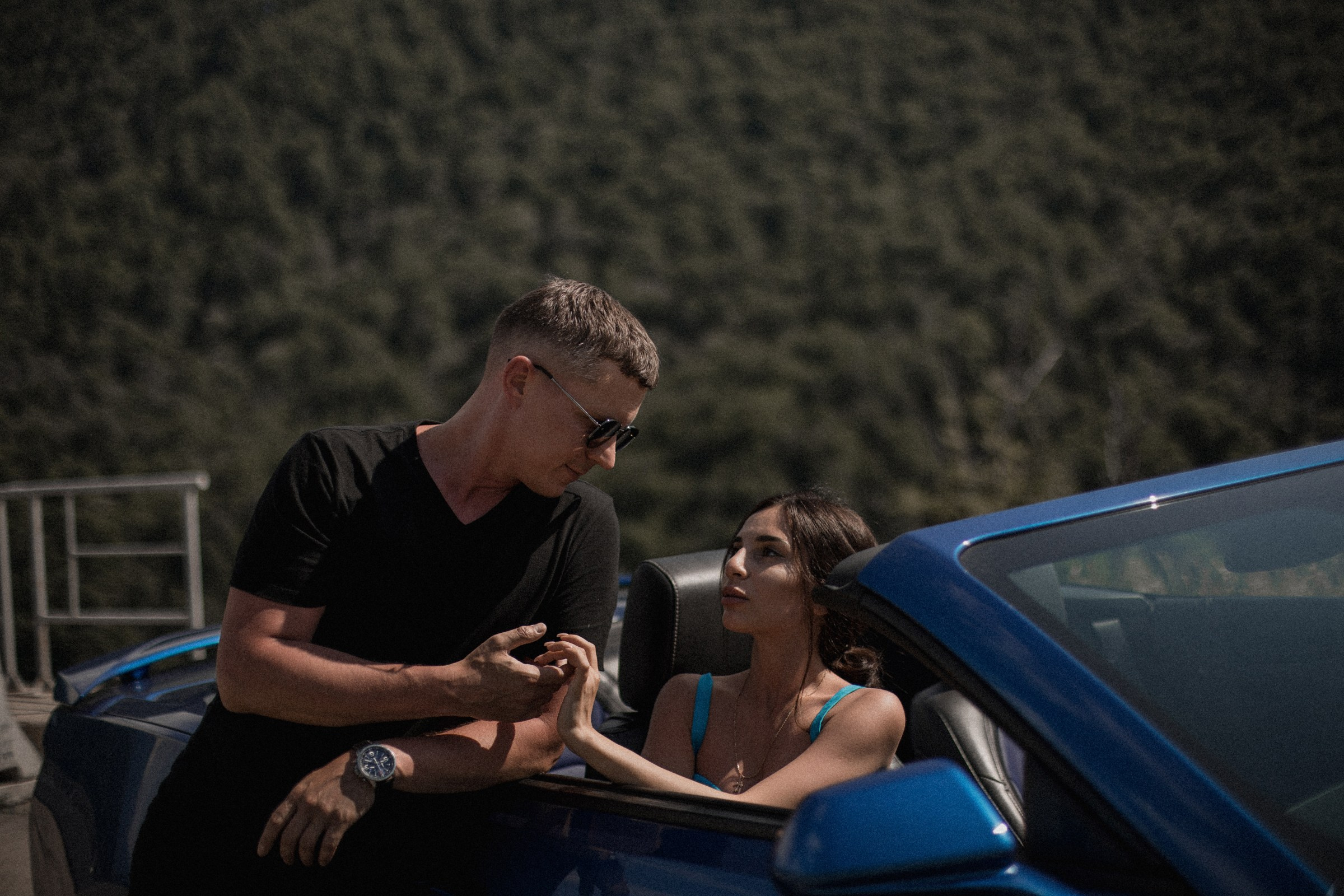 Фотосессия love story на кабриолете в Сочи. Свадебный, репортажный и портретный фотограф Сочи, Краснодар. Александра Зайцева