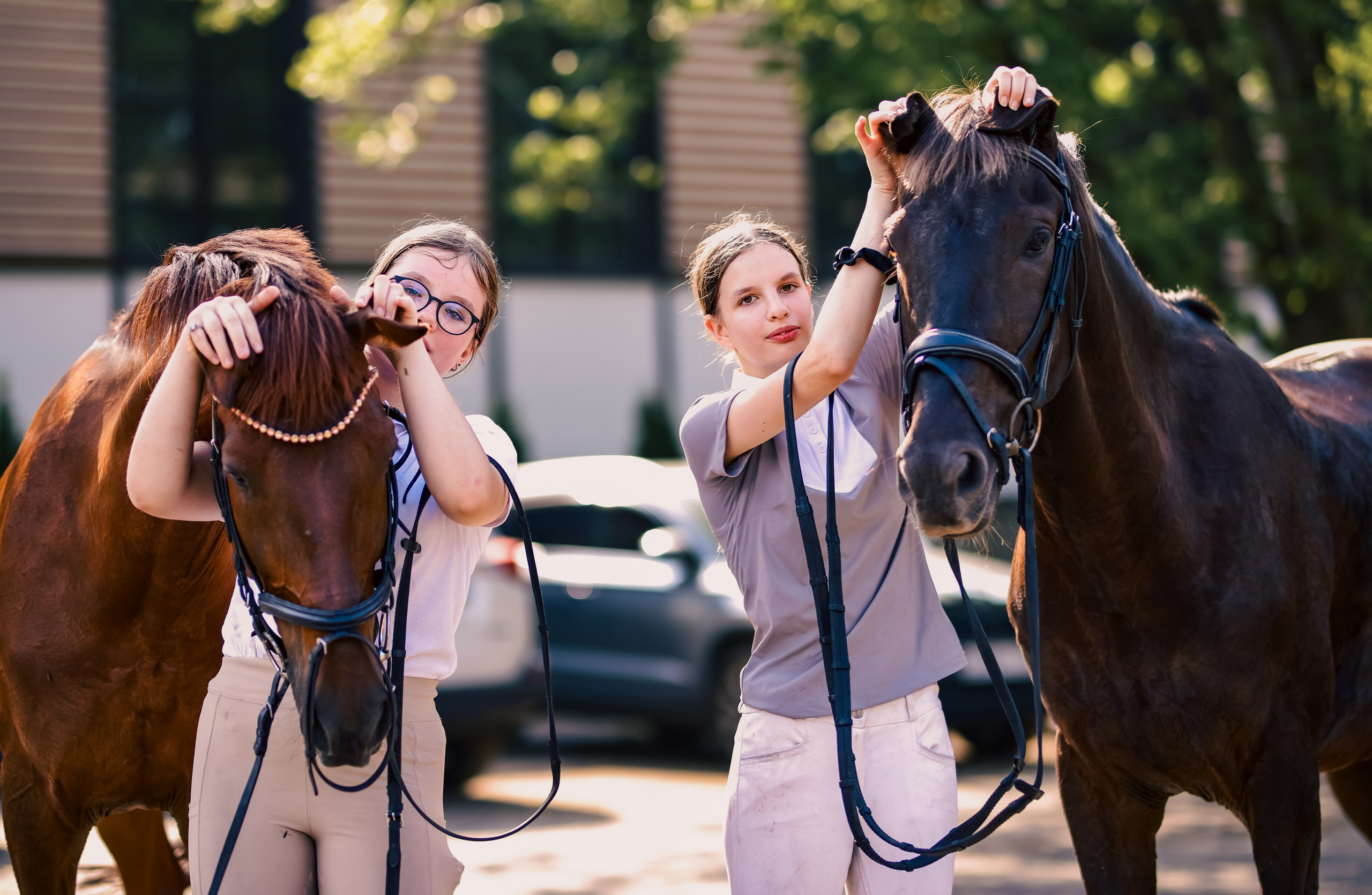 Лошади. Фотограф репортажей и стритфотосессий в Москве Людмила Смирнова