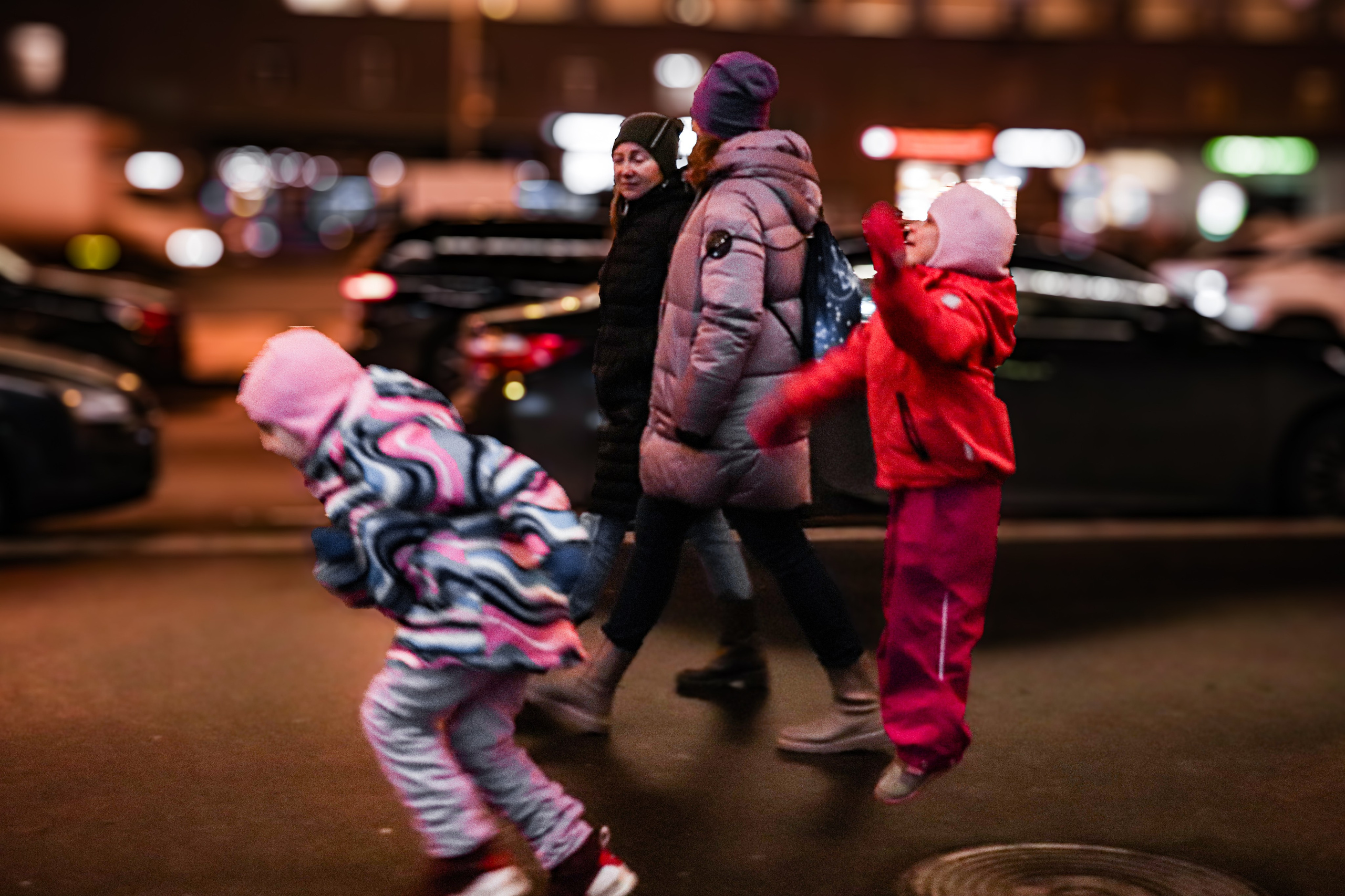 Ночная Москва. Фотограф репортажей и стритфотосессий в Москве Людмила Смирнова