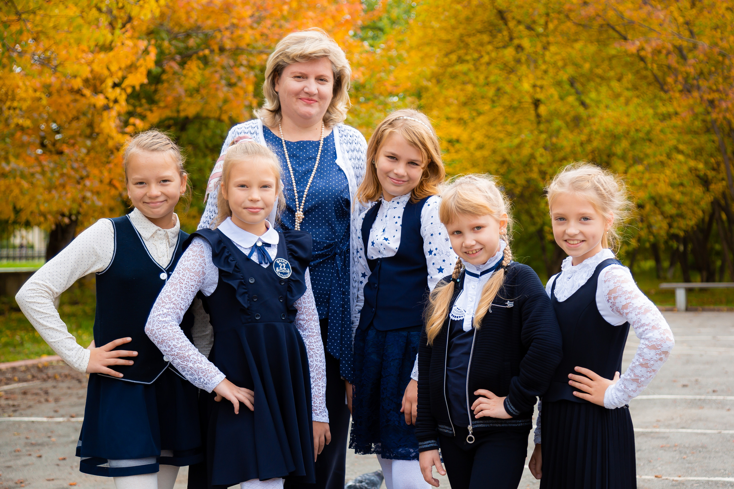 Фотосъёмка на первое сентября в школе