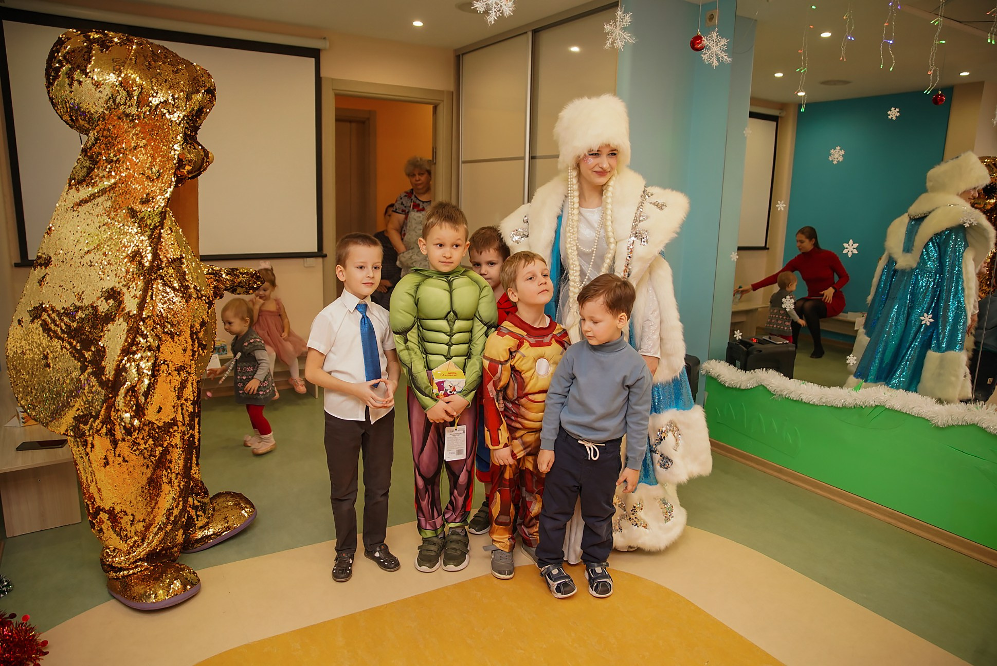 Новый год в частном детском садике. Семейный и детский фотограф в Нижнем Новгороде
