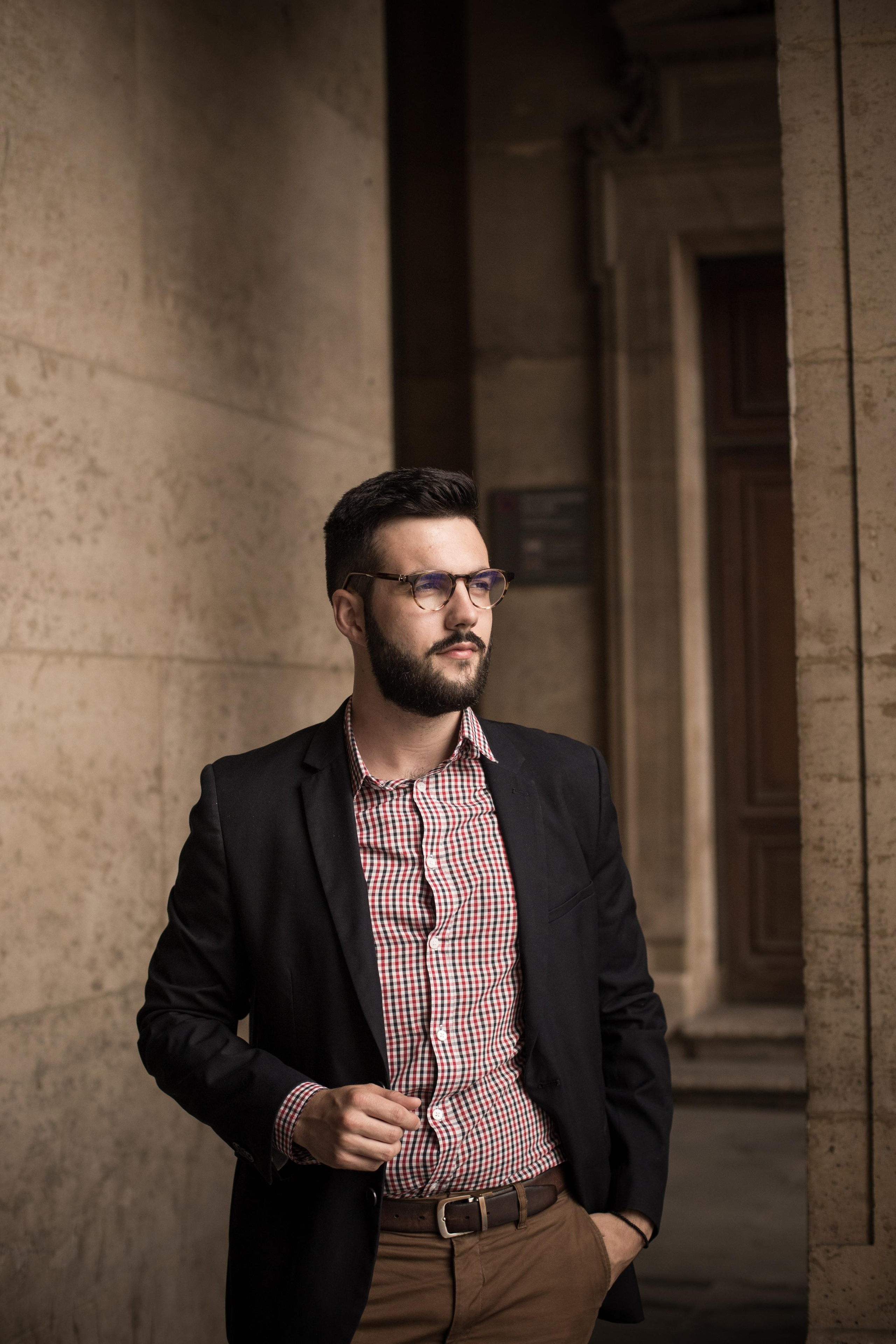 Мужской портрет. Katya Schou