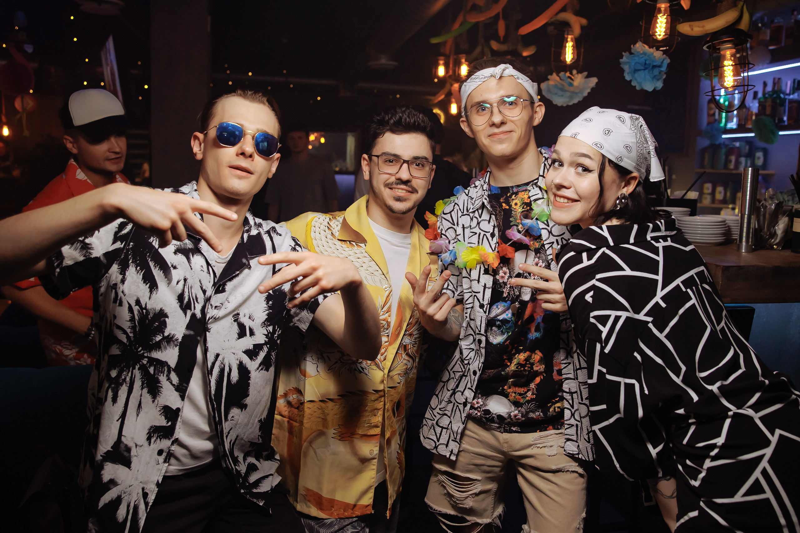 Hawaiian Party 30-06-23. Мята Спортивная — Кальянная, караоке, бар в Минске