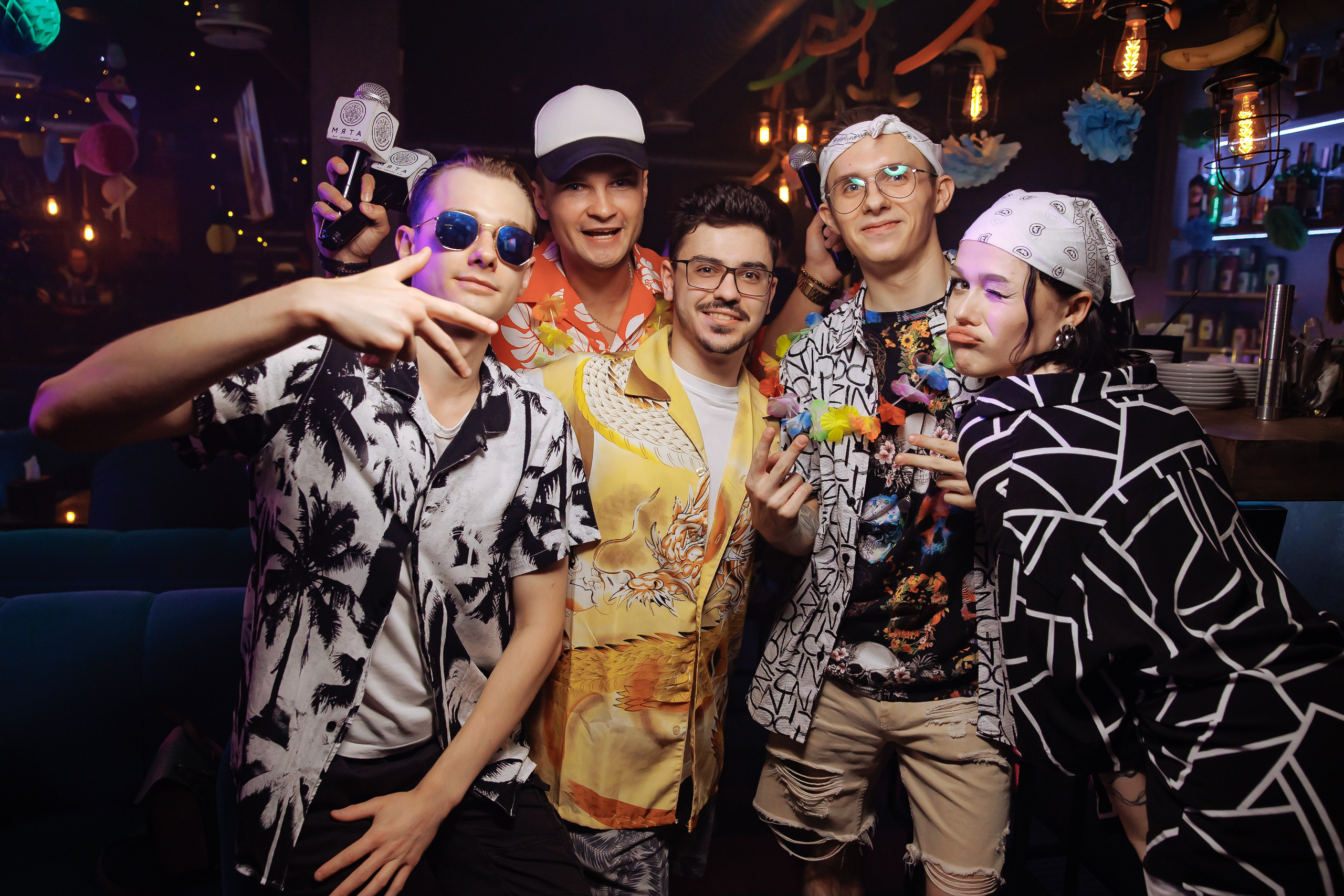 Hawaiian Party 30-06-23. Мята Спортивная — Кальянная, караоке, бар в Минске
