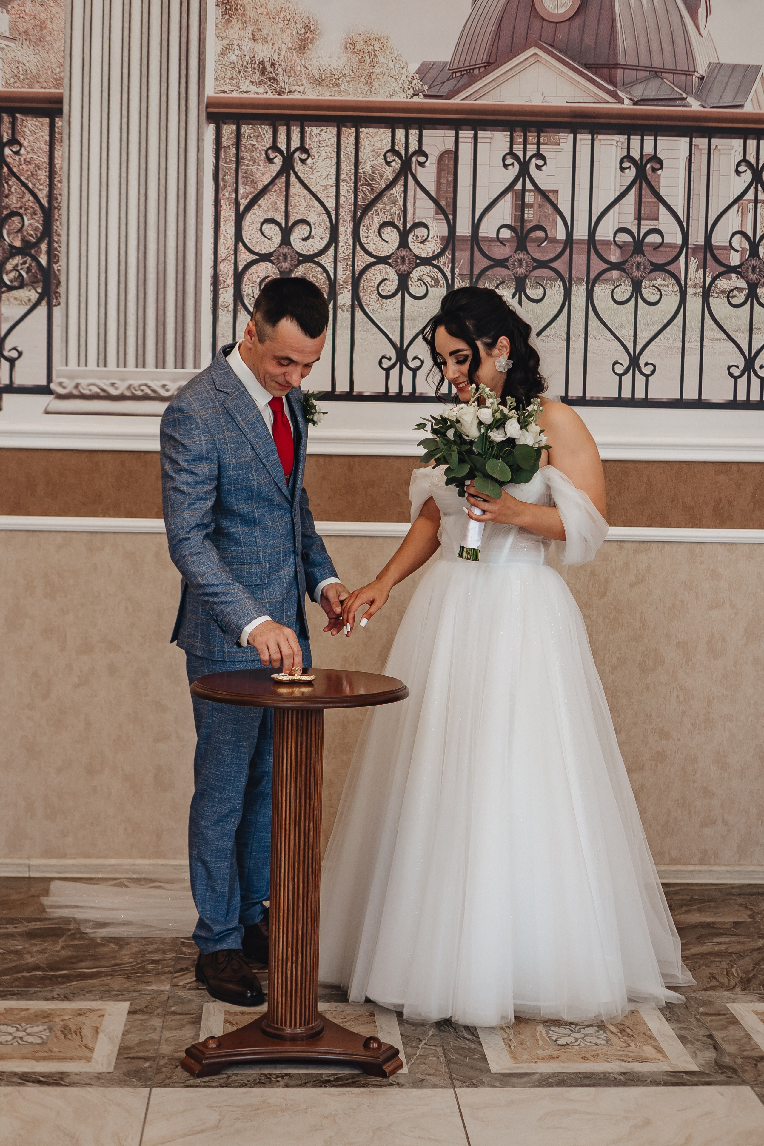 СВАДЕБНАЯ СЬЕМКА В ЗАГСЕ НА МОСКОВСКОМ ПРОСПЕКТЕ. Профессиональный фотограф, Санкт-Петербург — Виктория Богомолова