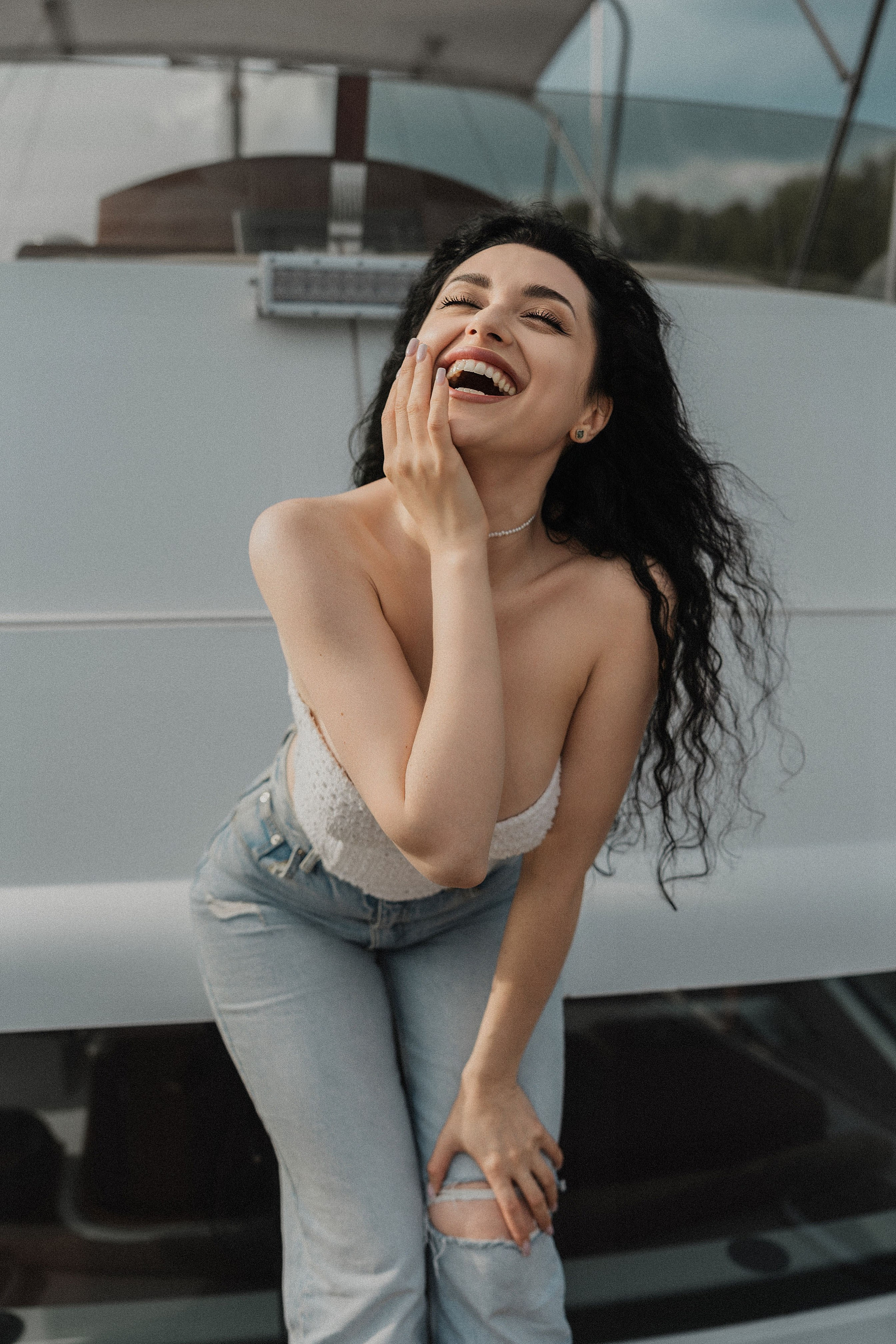 Девичник на яхте. Фотограф в Москве Ангелина Ким