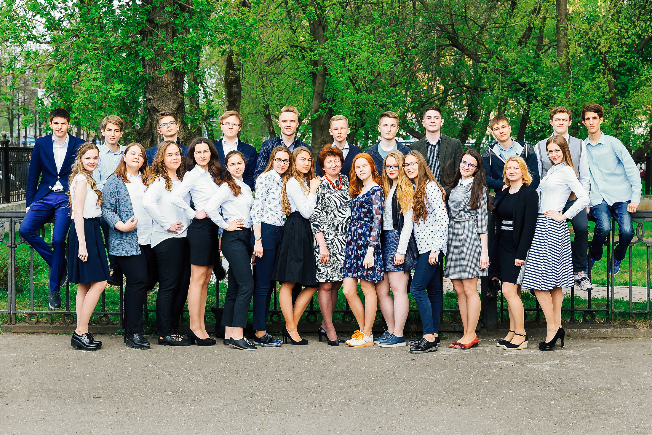 Старшие классы. Групповые фото