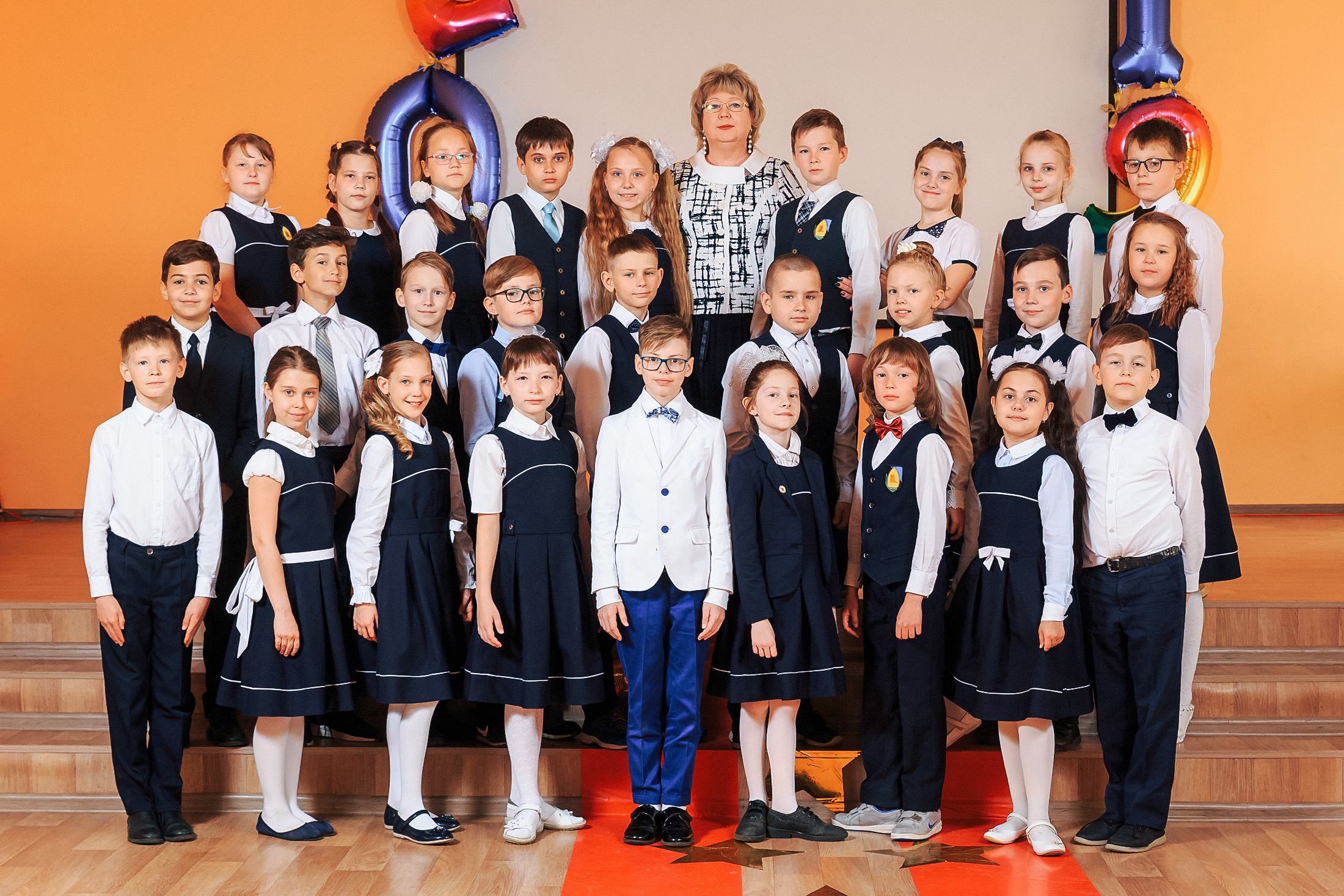 Младшие классы. Общее фото. Свадебный и семейный фотограф в Перми Андрей Желнин