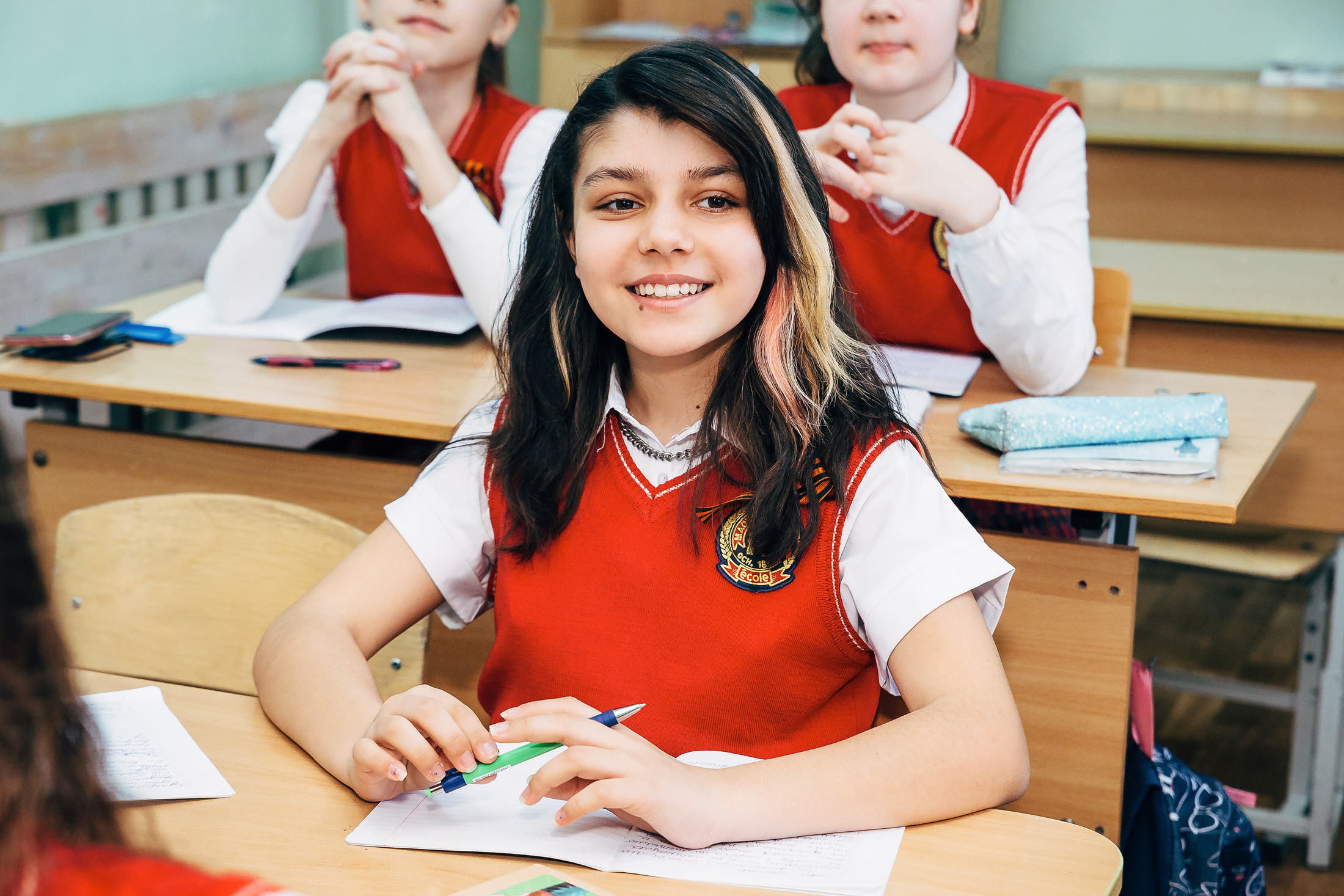 Младшие классы. На уроке