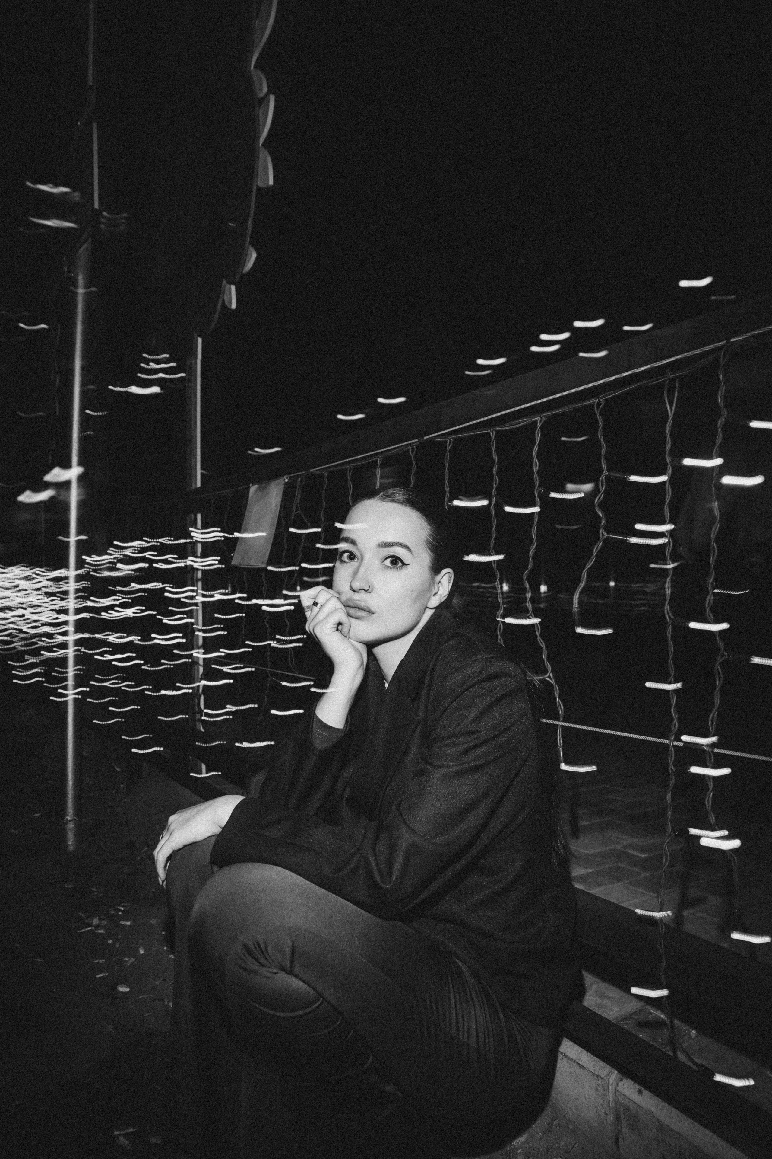 Ночная прогулки. Индивидуальный фотограф Новосибирск Настя