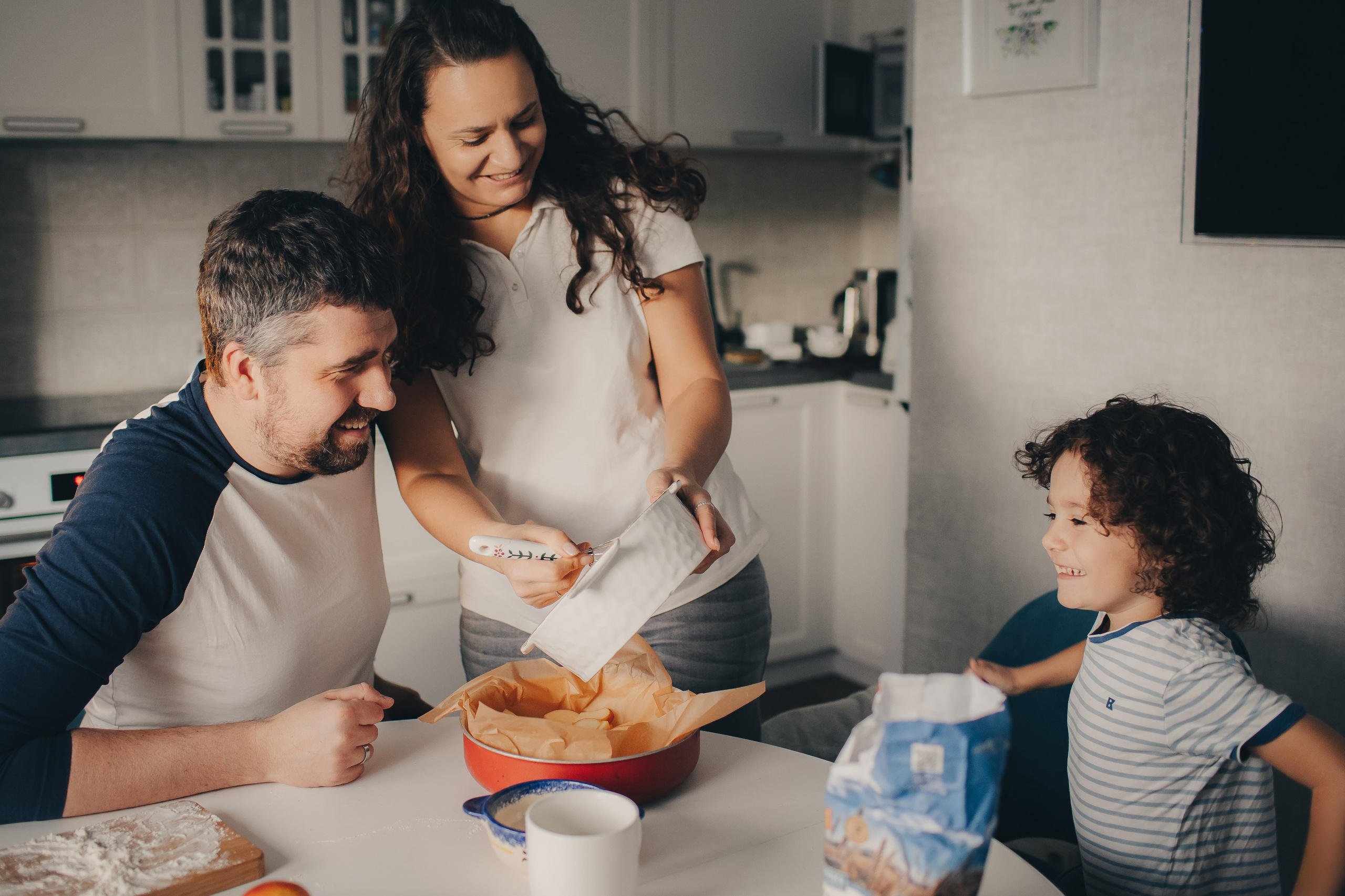 Семейная домашняя фотосъёмка. Фотограф Евгения Мальцева, Архангельск