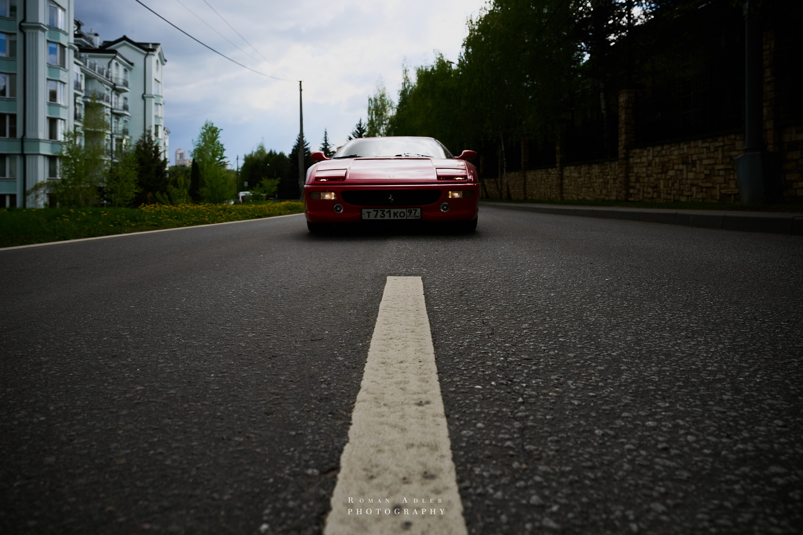 Ferrari 355 GTS. Фотограф Роман Адлер