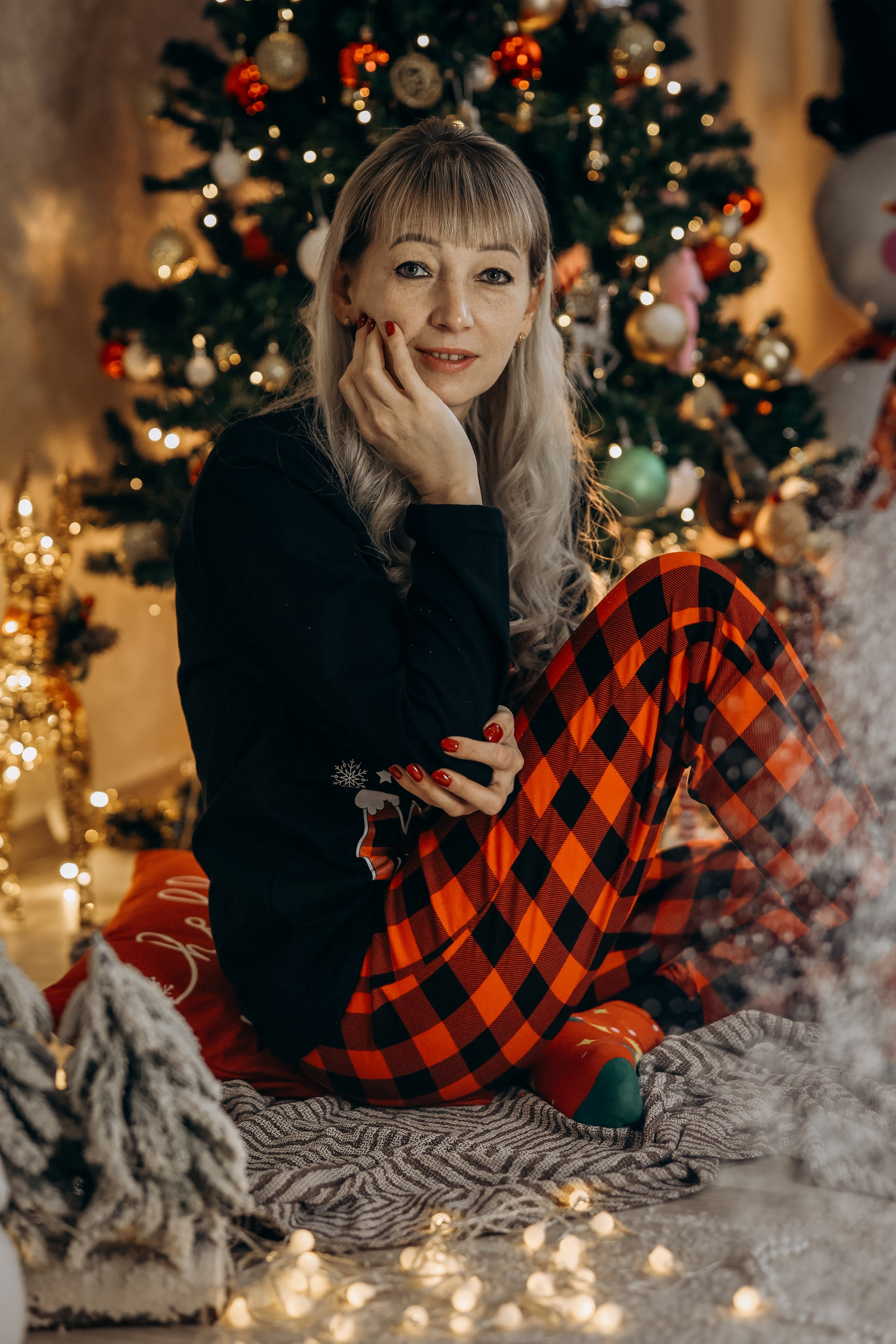 Новогодняя история Светланы и Даши. Детский и Семейный фотограф Елена Карпушина