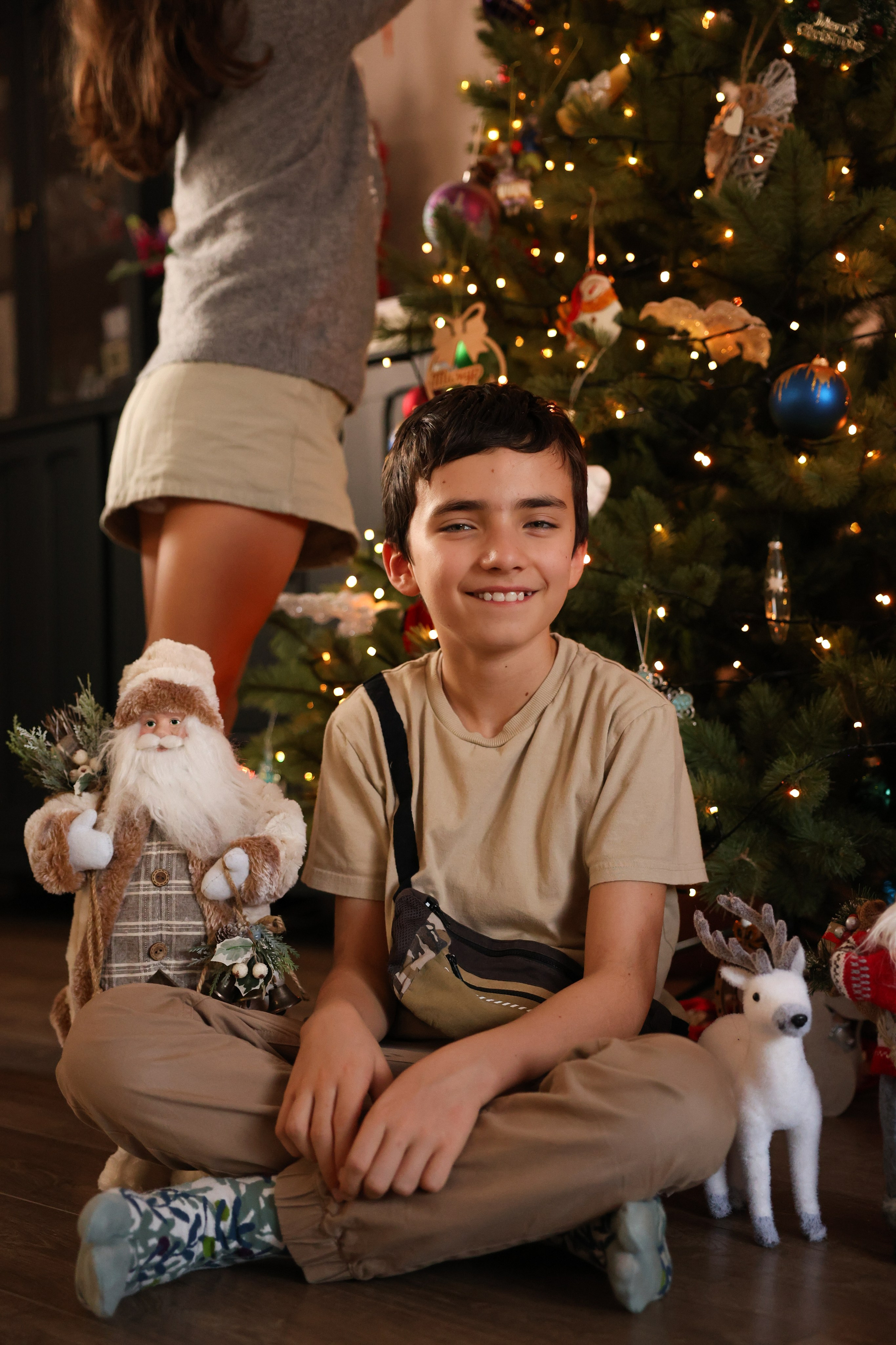 Новогоднее печенье всей семьей. Ваш семейный newborn и lifestyle фотограф в СПБ Наталья Журавлева