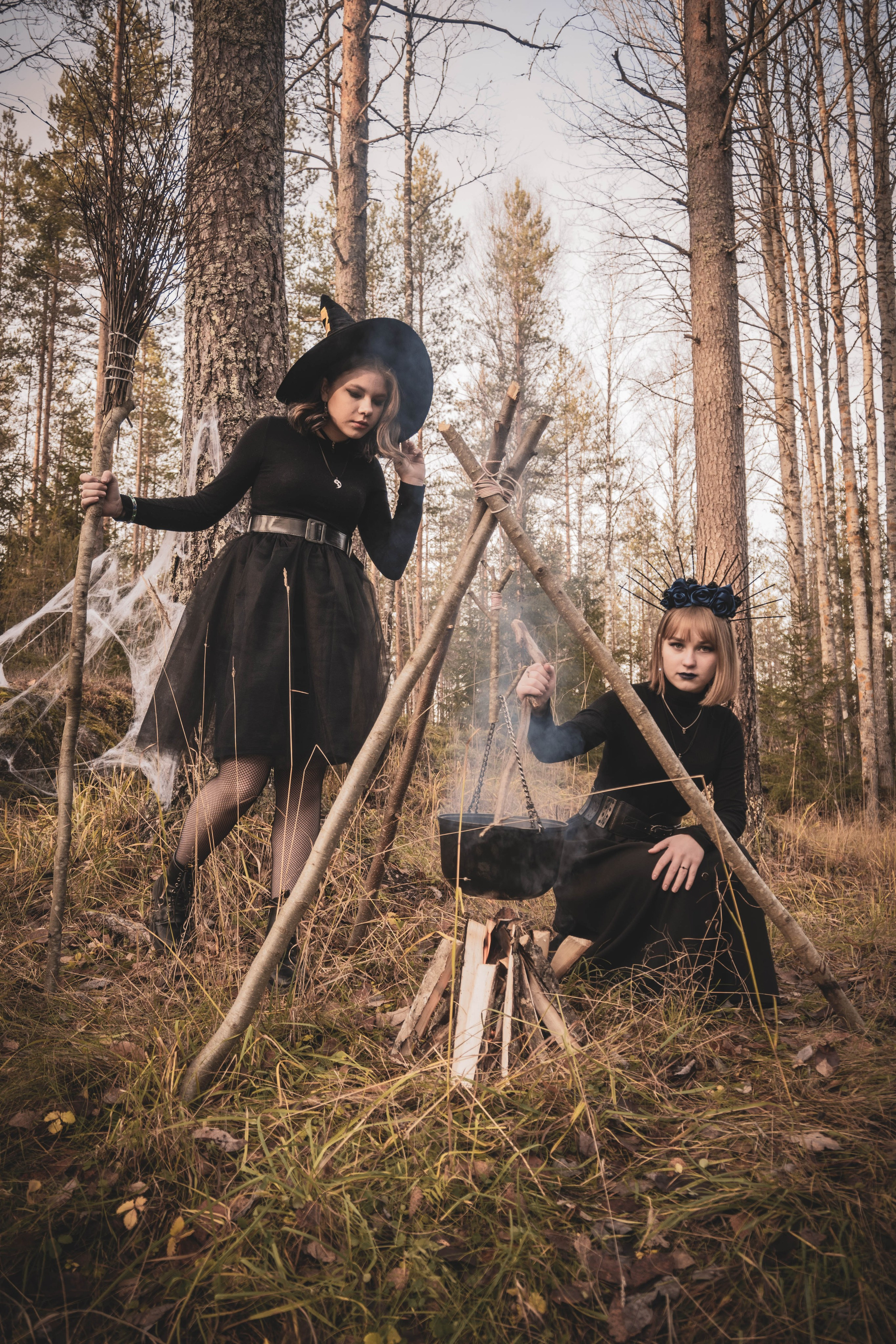 Ведьмочки. Фотограф Екатерина Шишкина. Питкяранта. Карелия