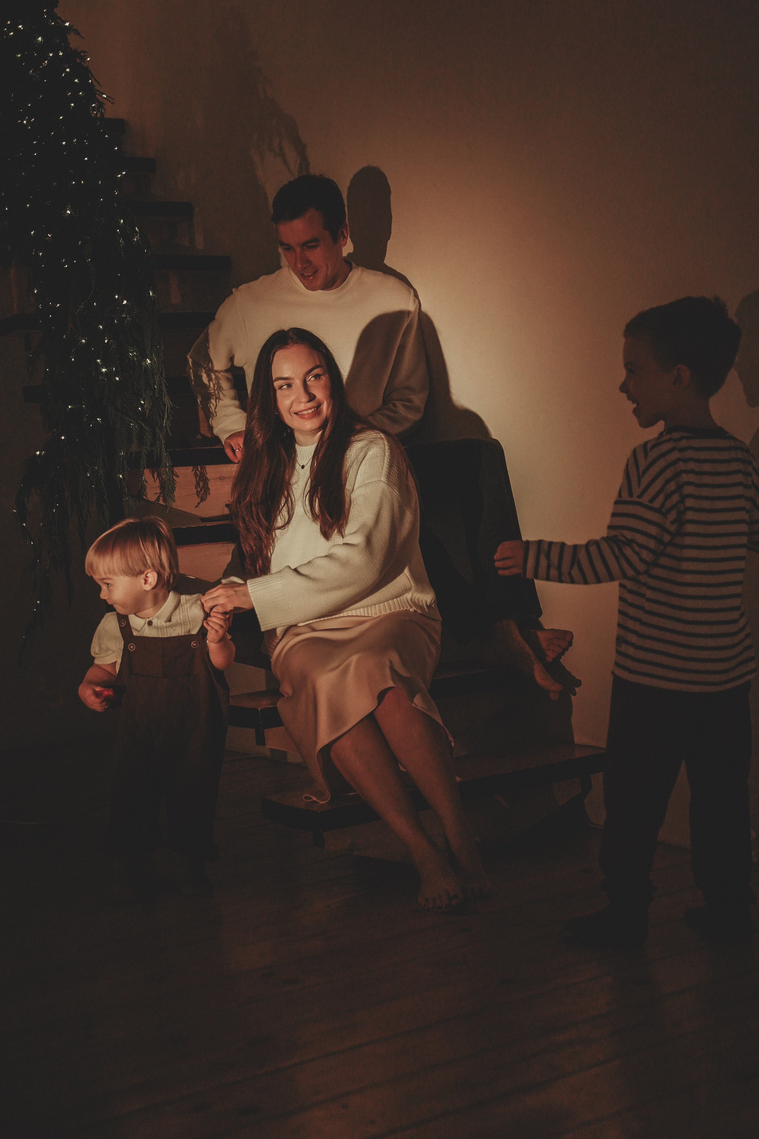 Новогодняя ночная фотосессия. Семейный и женский фотограф в Краснодаре Анастасия Приймак