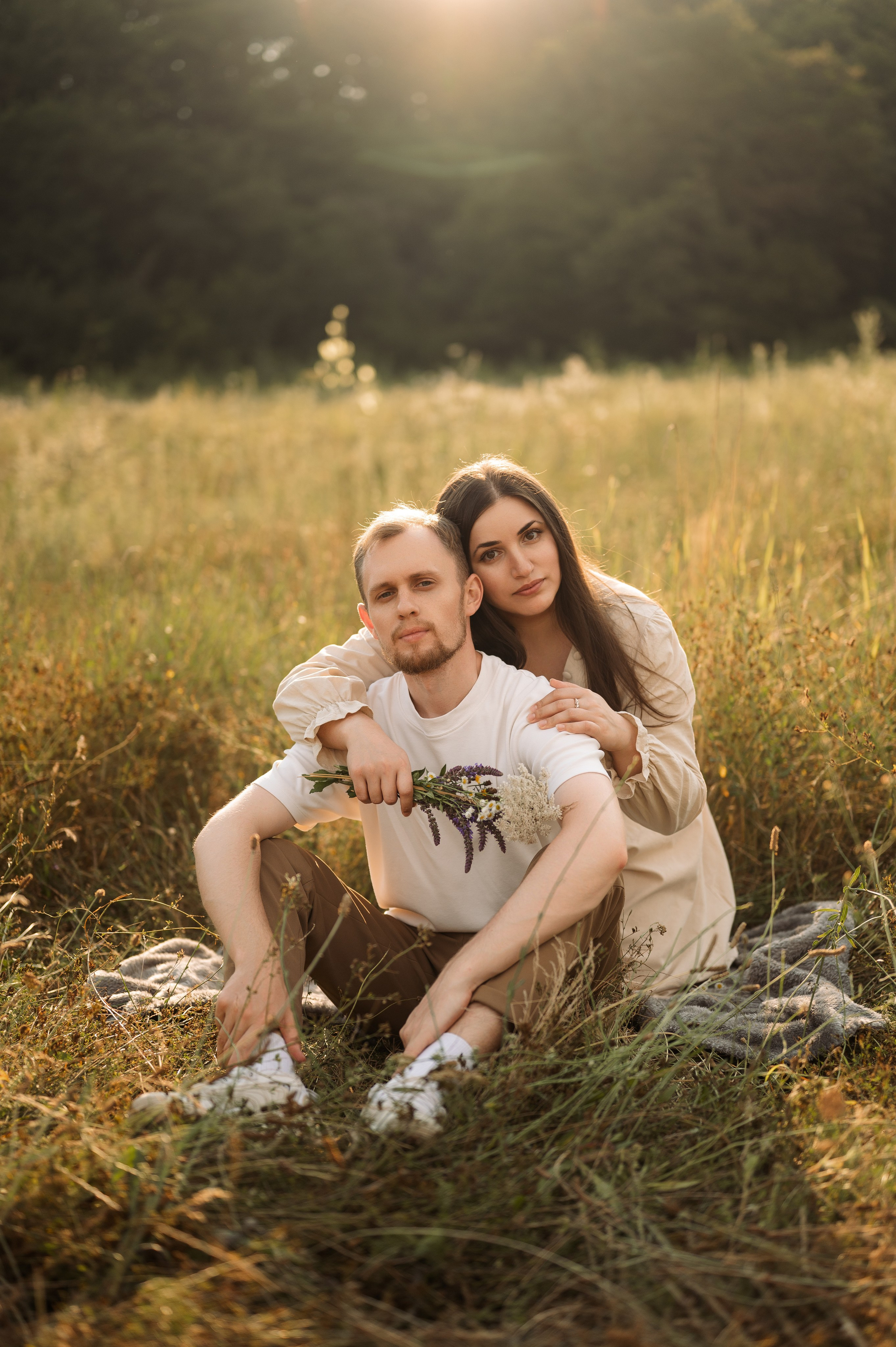Love story в поле 🌾. Свадебный и семейный фотограф в Краснодаре Алина Мельник