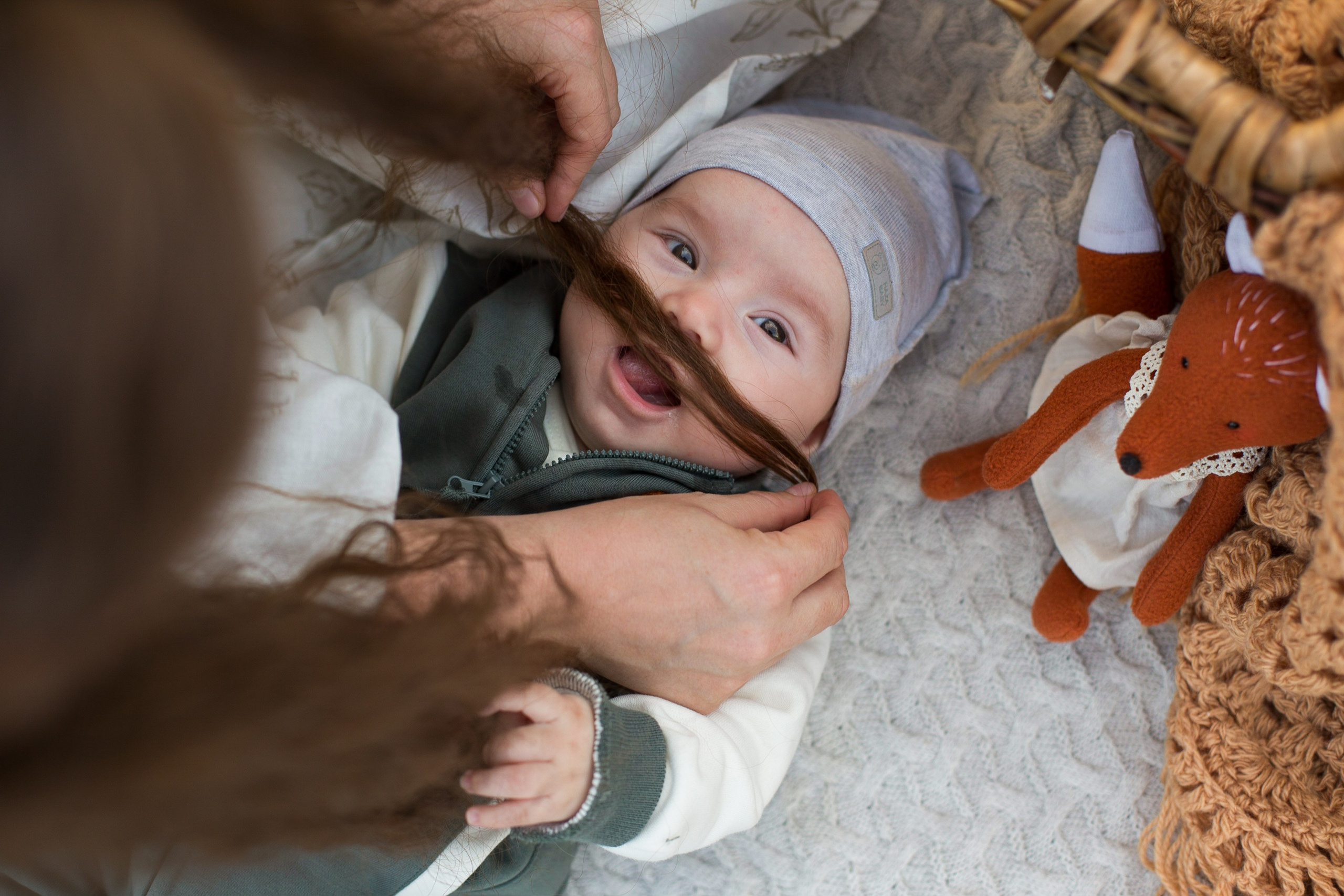 Оля и Ян. Ольга Анохина фотограф новорождённых в Зеленодольске