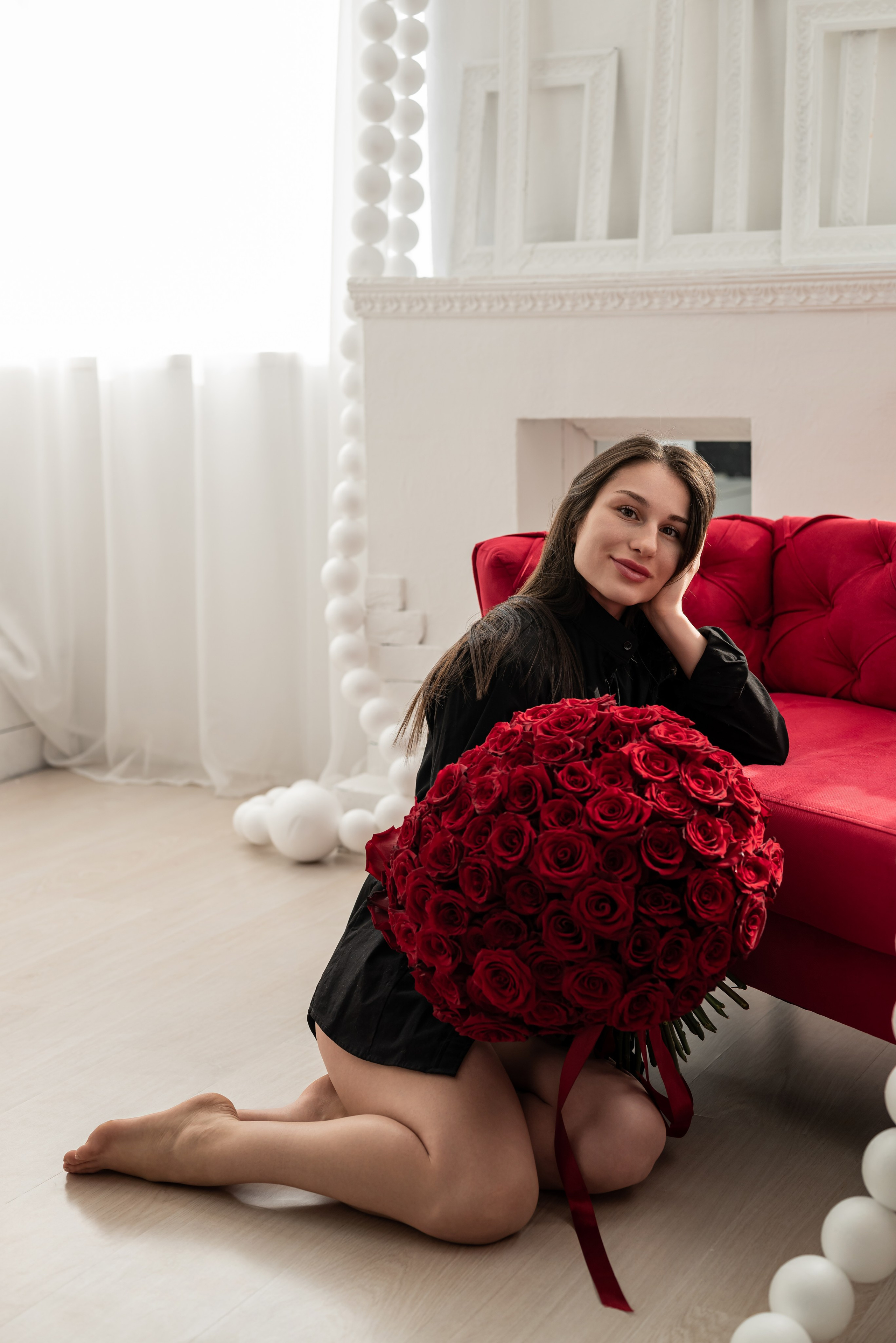 Фотопроект *101 красная роза* 2025 г. Фотограф в городе Салават