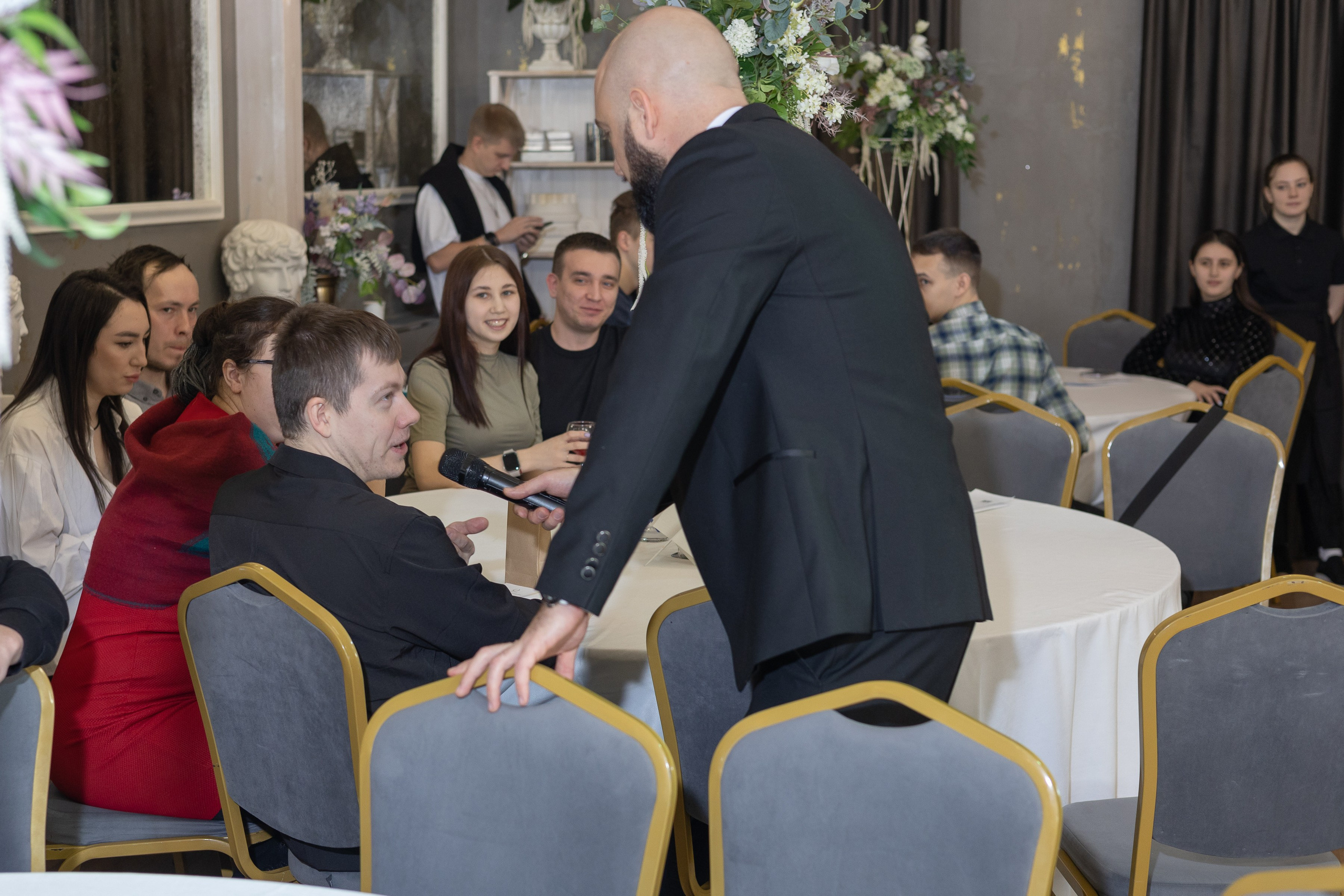 Свадебное чаепитие для молодоженов