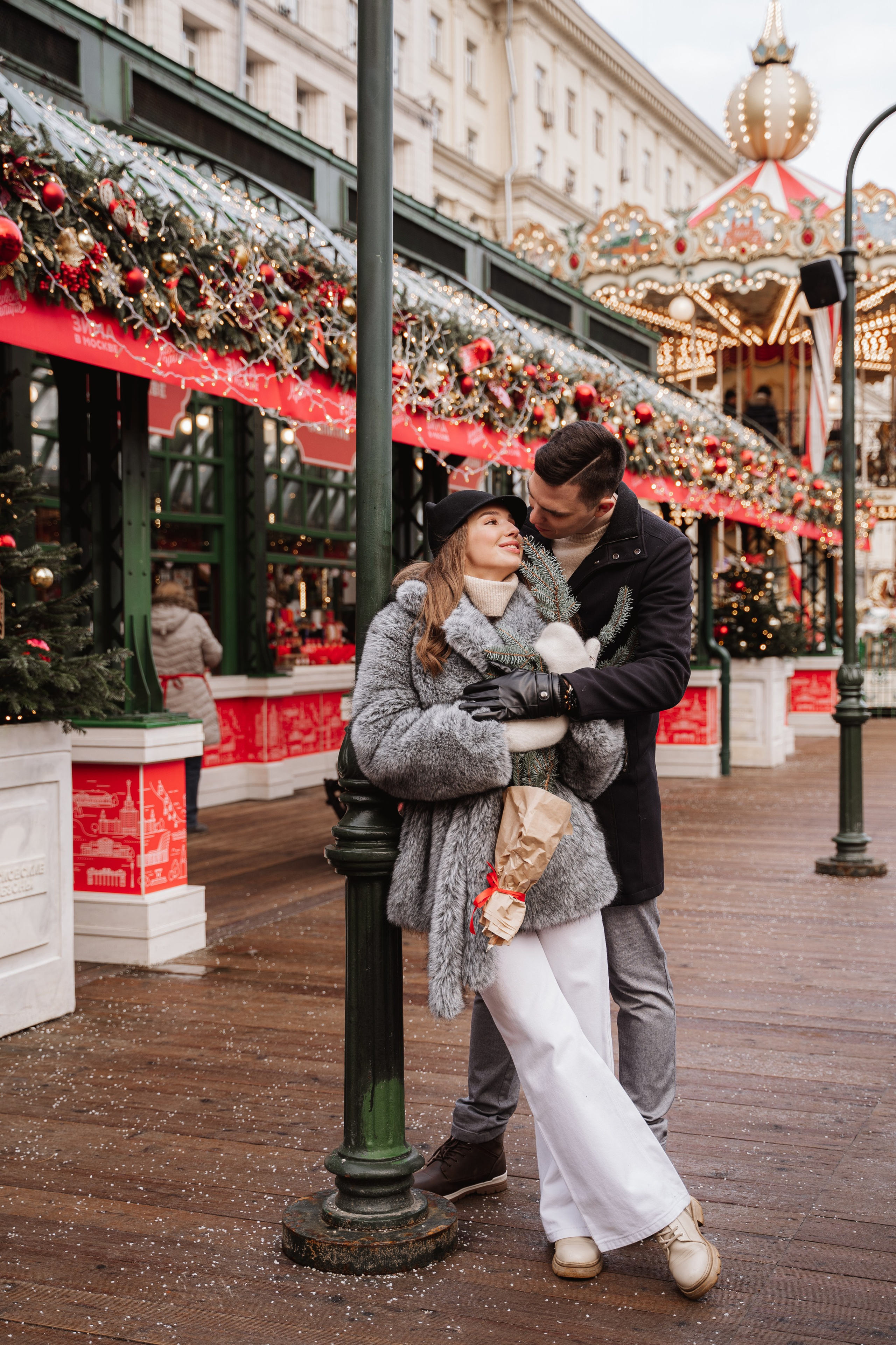 Т&А Рождество Lovestory. Свадебный фотограф Москва Инесса Зверева
