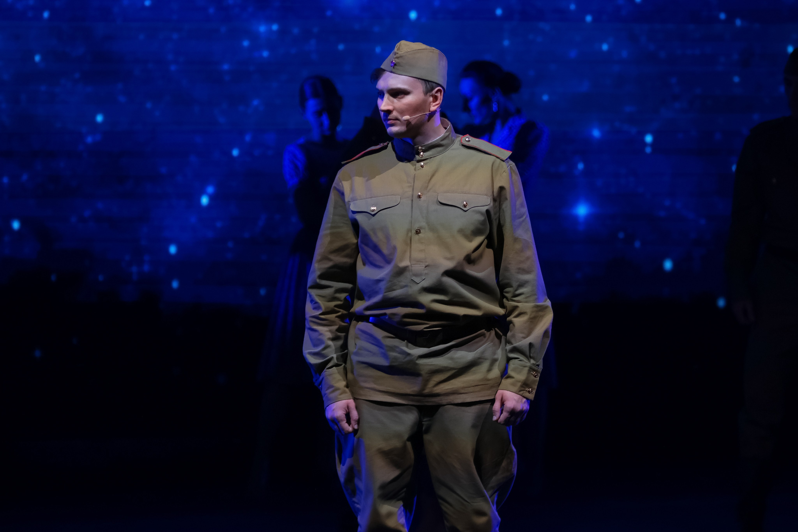 Василий Теркин, театр «Русская песня». Фотограф Ольга Махалова — Санкт-Петербург, Москва, Нижний Новгород