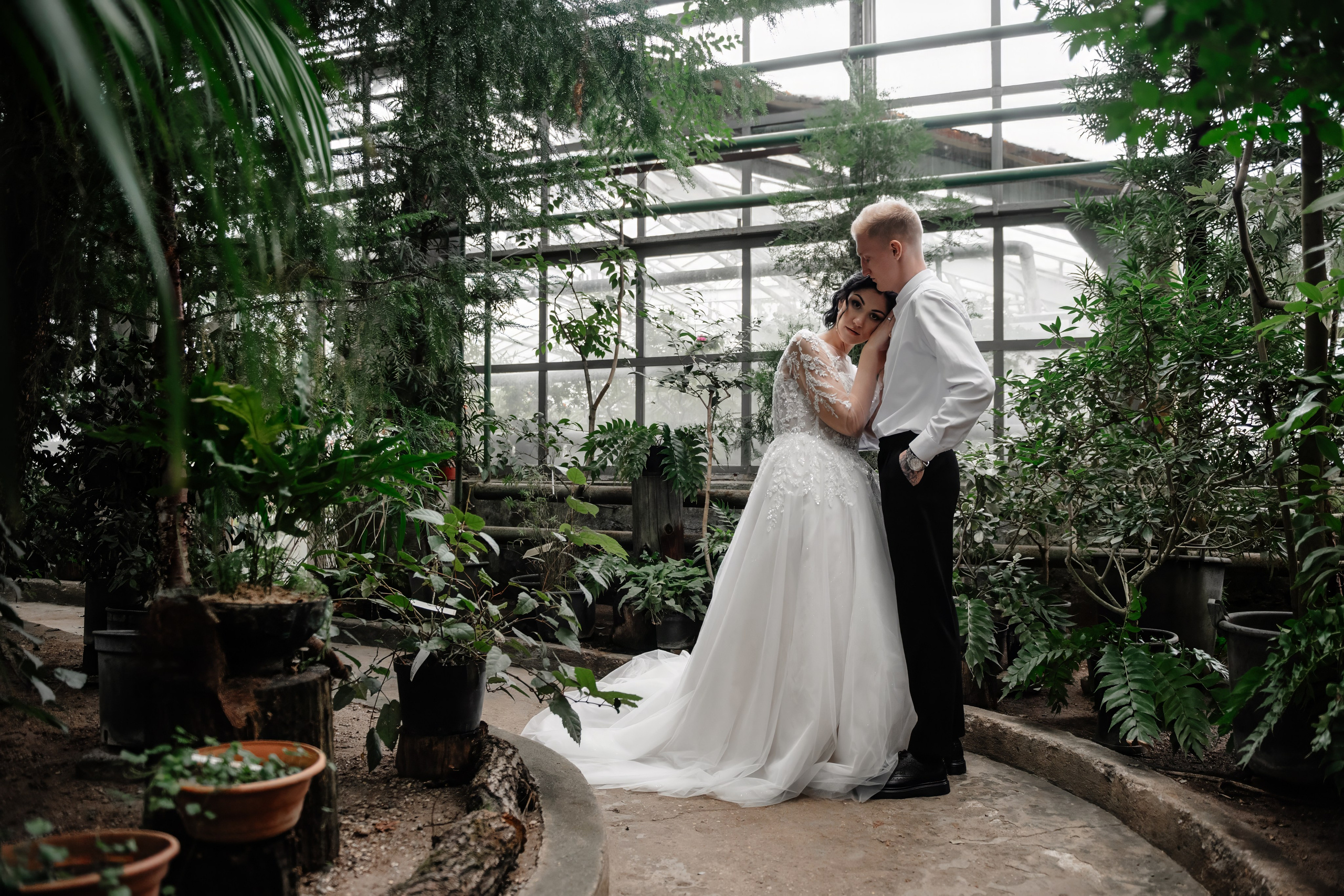 Свадебная фотосессия Юли и Андрея, Москва. Свадебный и индивидуальный фотограф Никита Роут | Москва