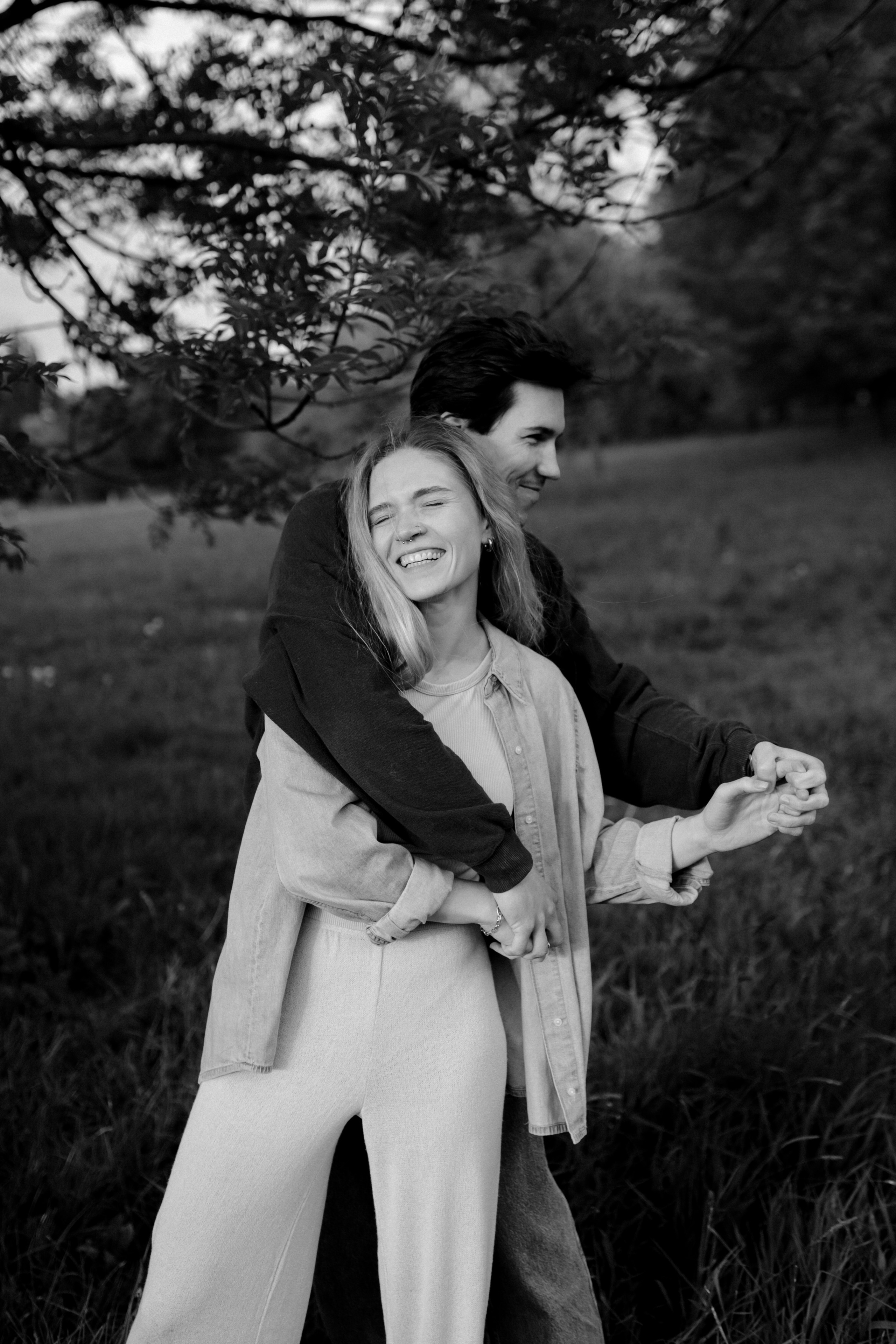 Побежали смотреть весну. Свадебный и семейный фотограф в Варшаве