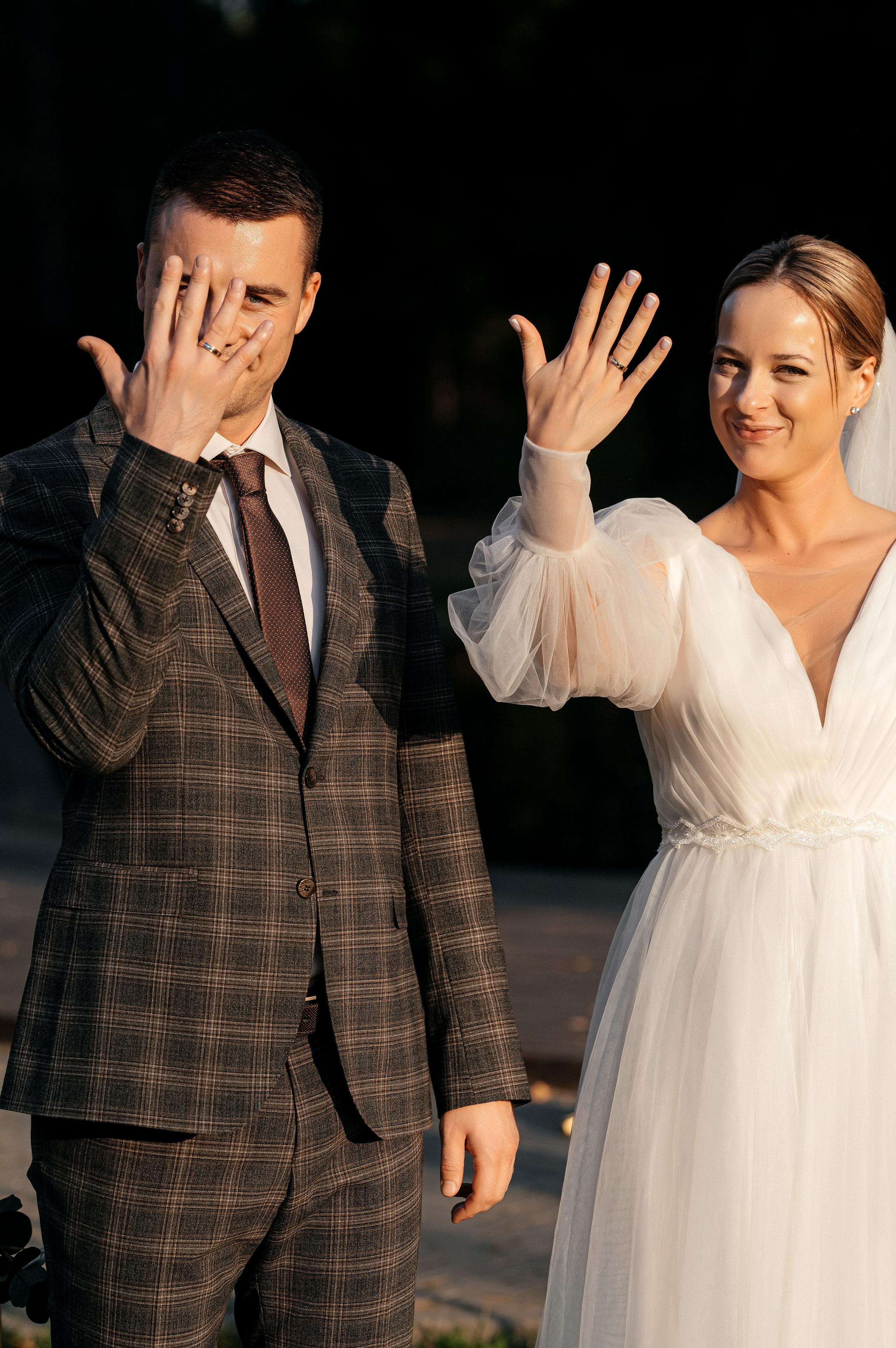 Нет ничего лучше закатного солнца. Загородный клуб «Барин». Свадебный и семейный фотограф Виктория Носачёва. Щелково, Москва и МО