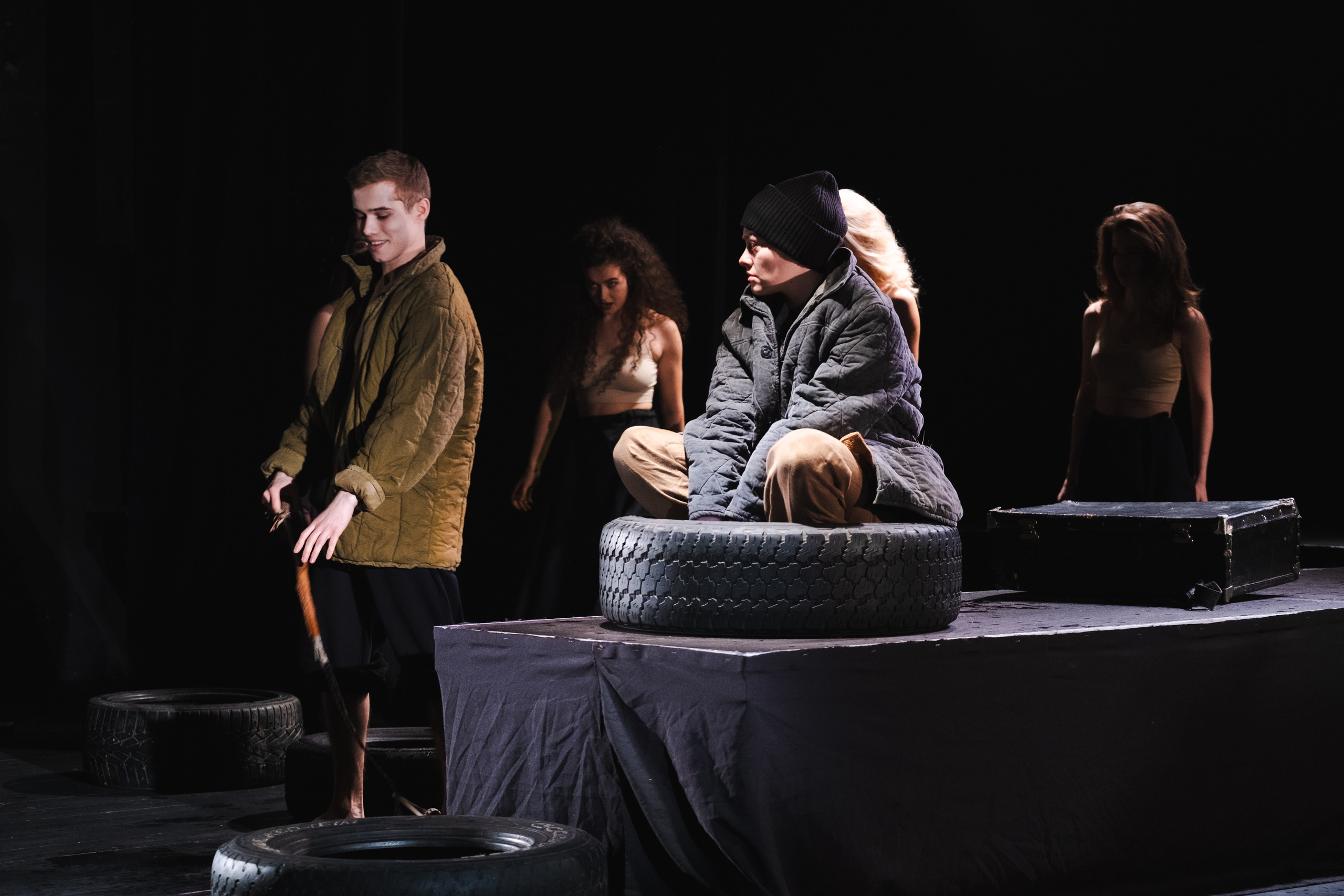 Выпускной спекталь Степь|ГИТИС 2024. Фотограф Гульназ Фатихова, г. Москва