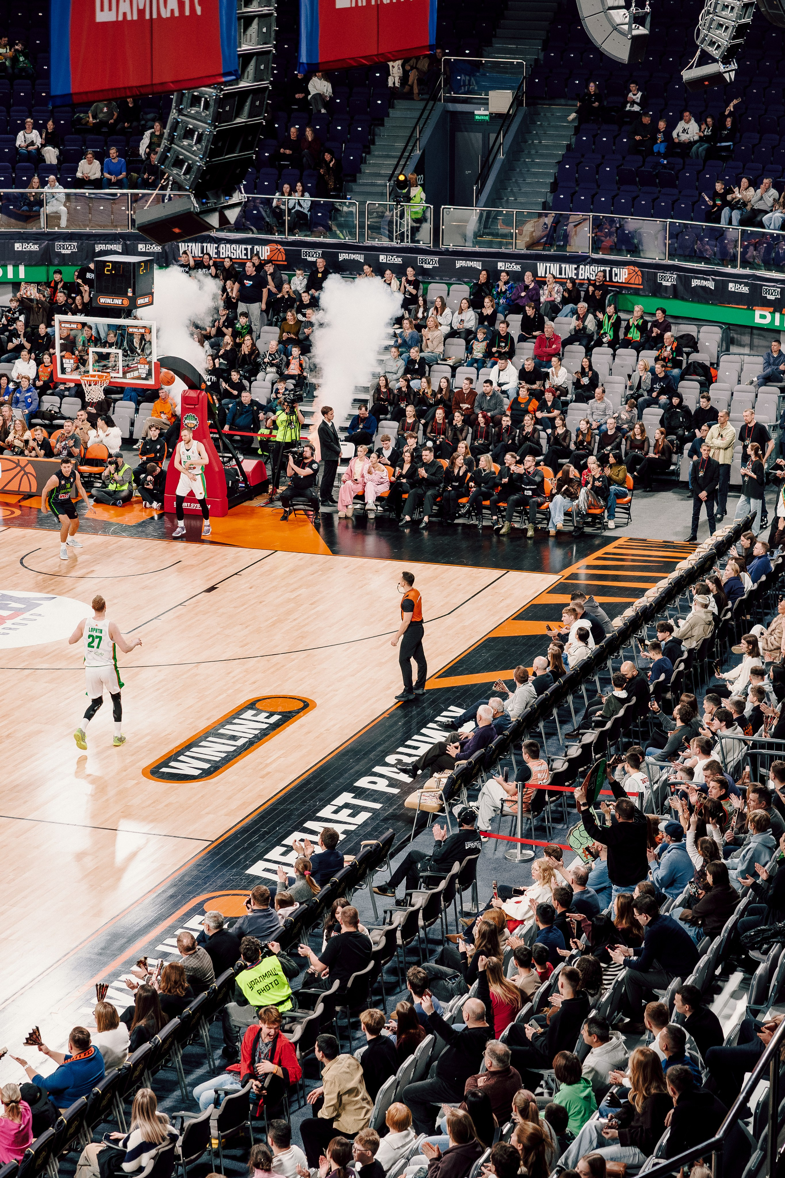 Winline Basket Cup — УРАЛМАШ — УНИКС. Лёшка Варзегов — фотограф