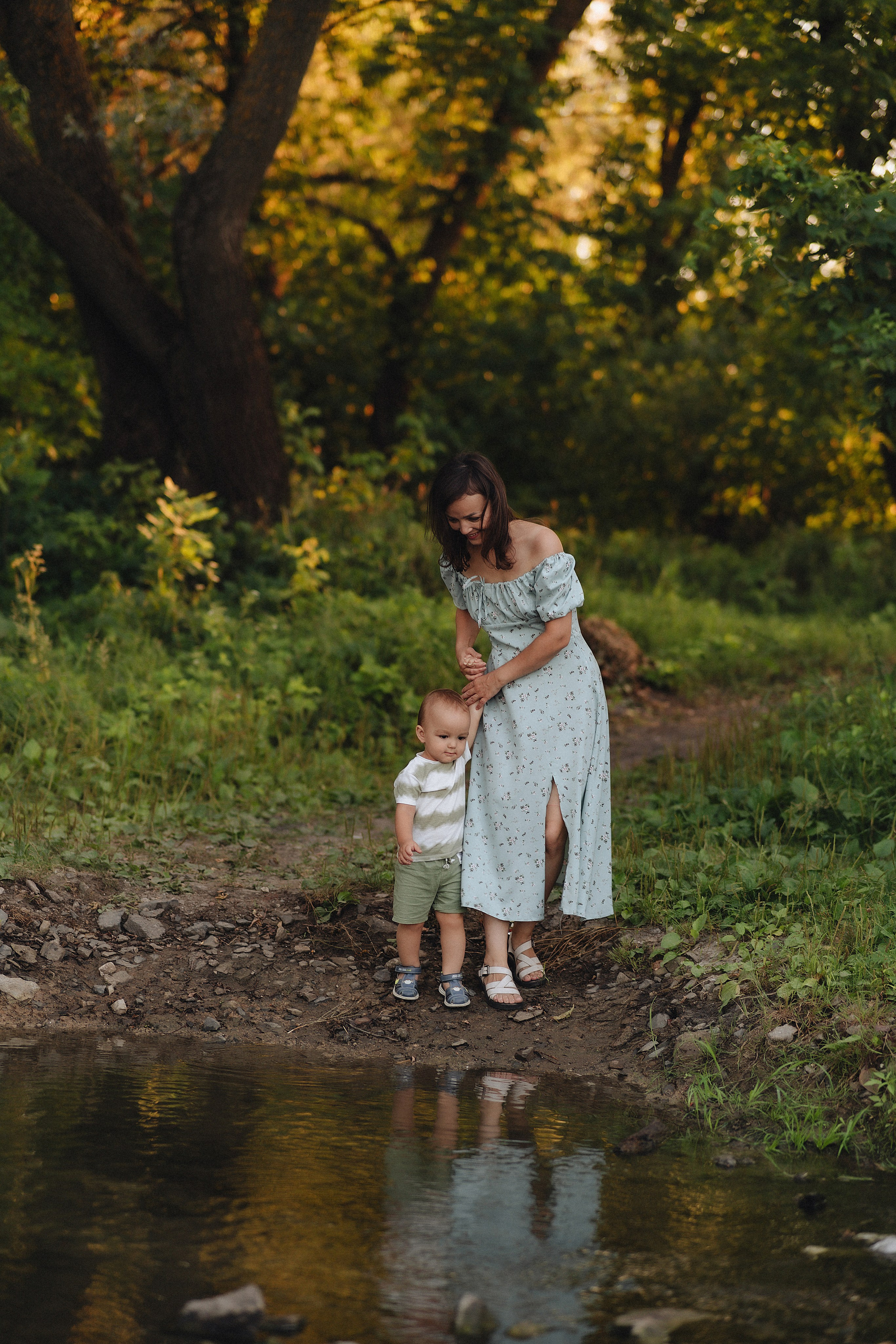 Семейная съемка на закате. Фотограф Карина Шмулёва. Воронеж и область