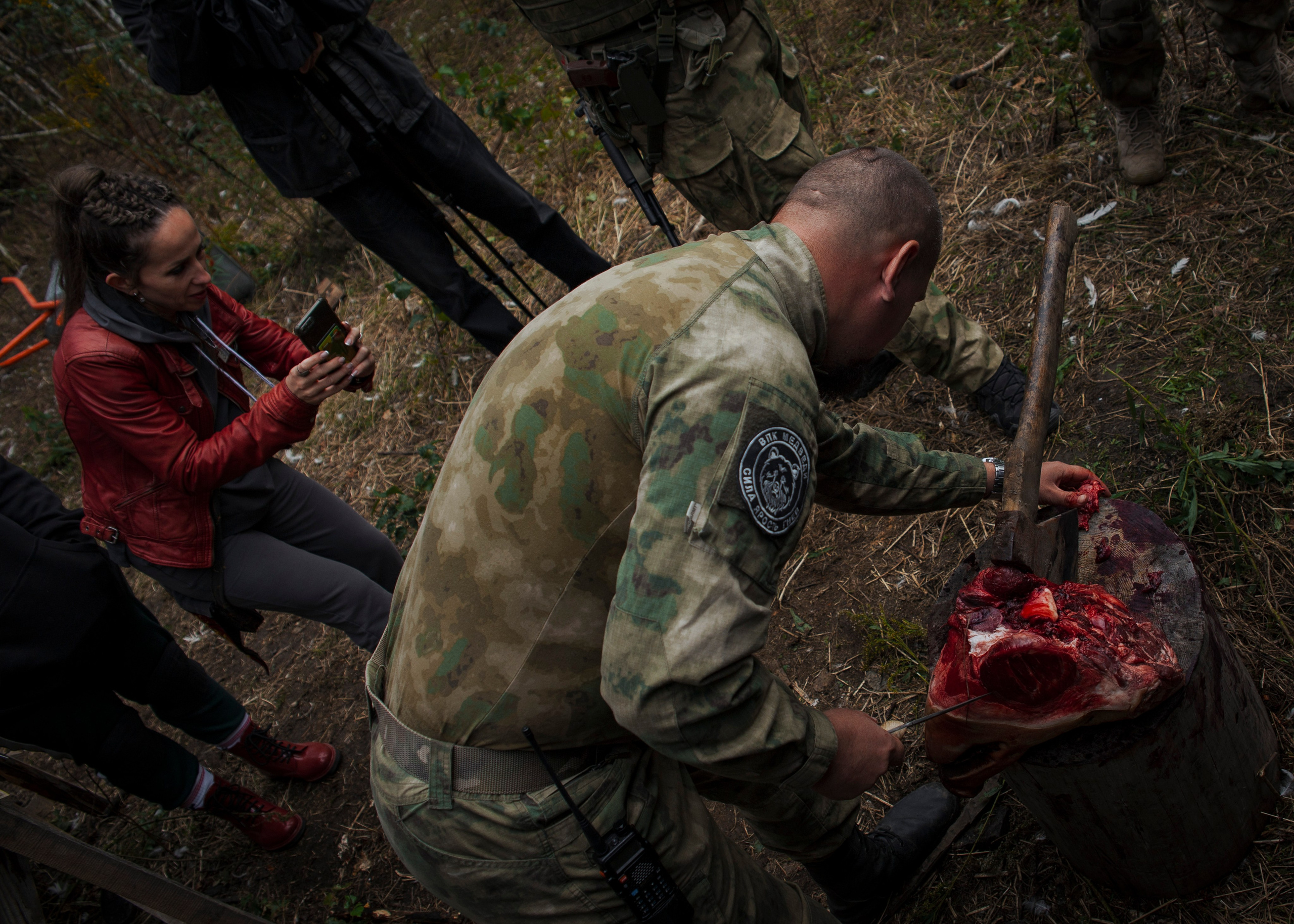 Backstage со съёмок фильма «Reverenсе». Портретный фотограф в Москве Дарья Цезария