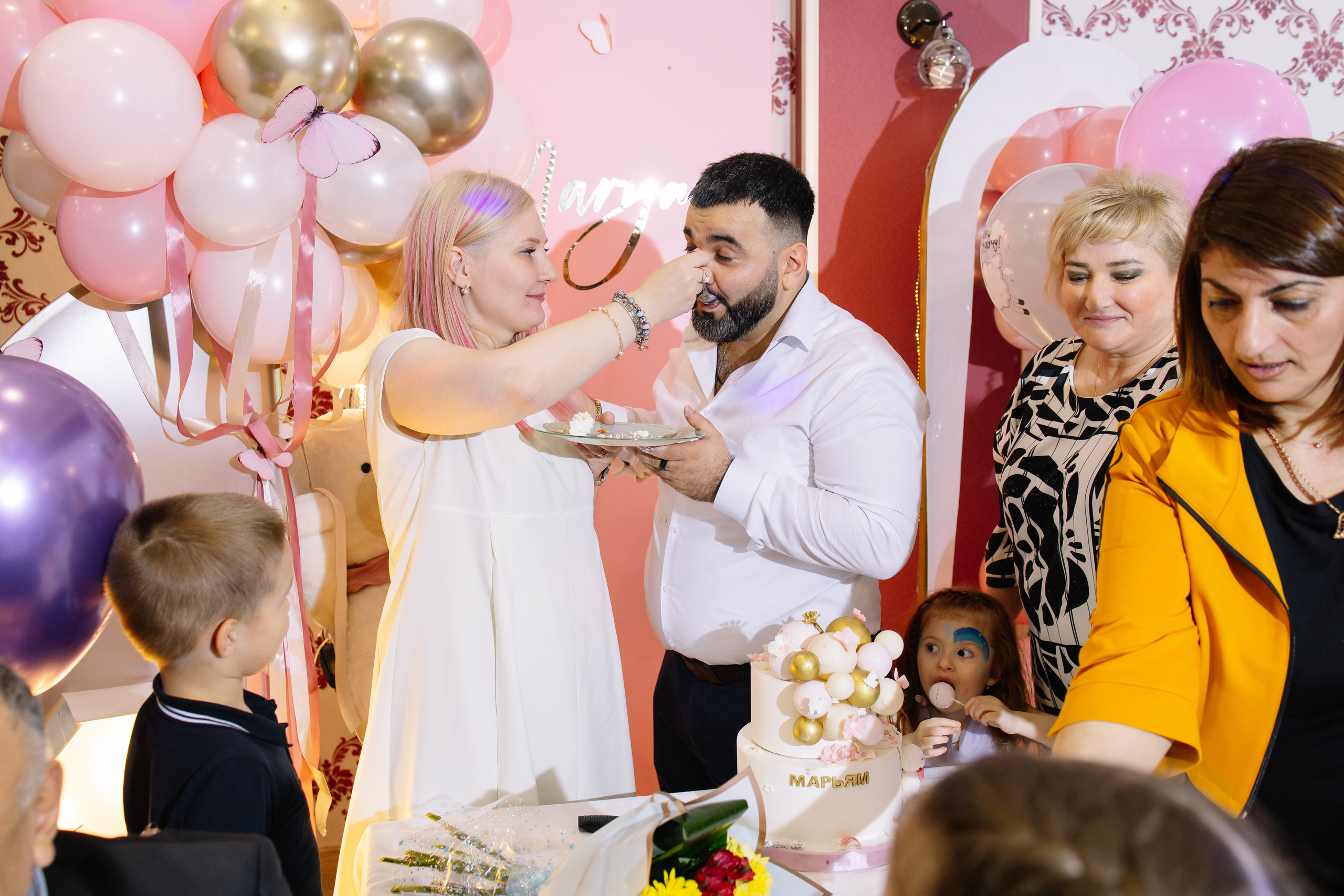 День рождения 1 годик Марьям. Свадебный фотограф в Новосибирске Лидия Александровна