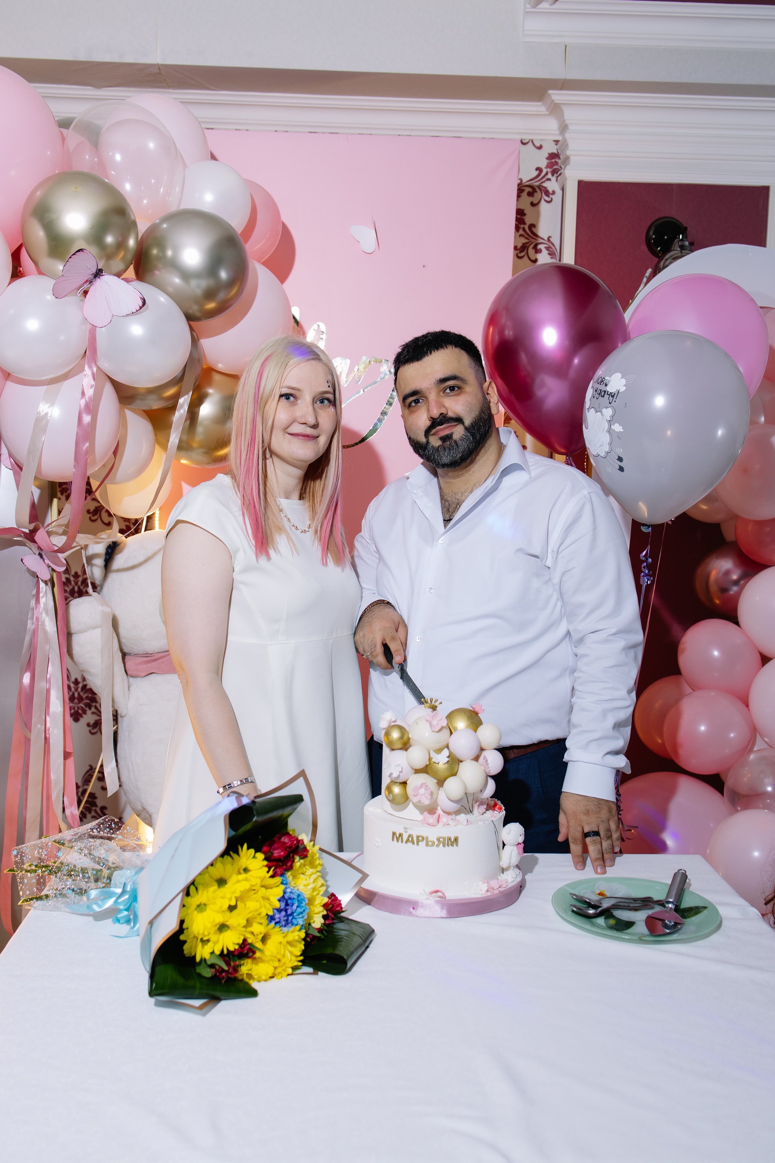 День рождения 1 годик Марьям. Свадебный фотограф в Новосибирске Лидия Александровна