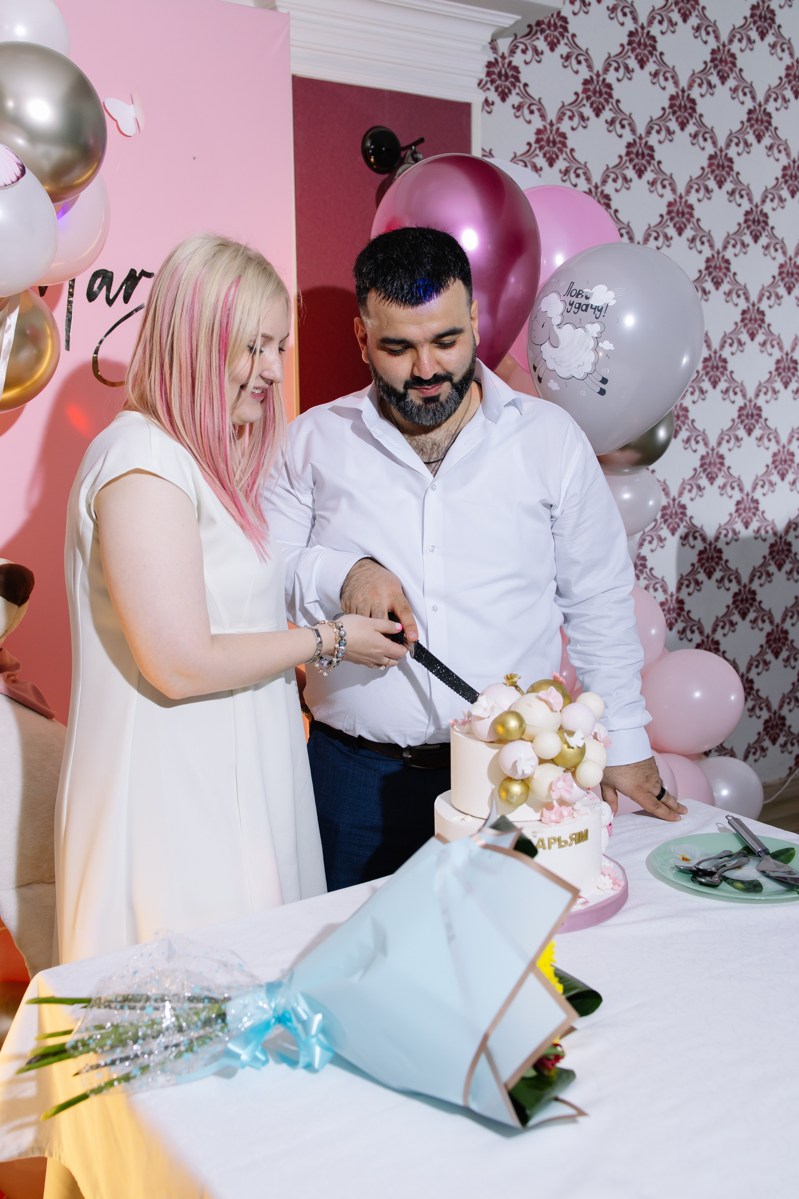 День рождения 1 годик Марьям. Свадебный фотограф в Новосибирске Лидия Александровна