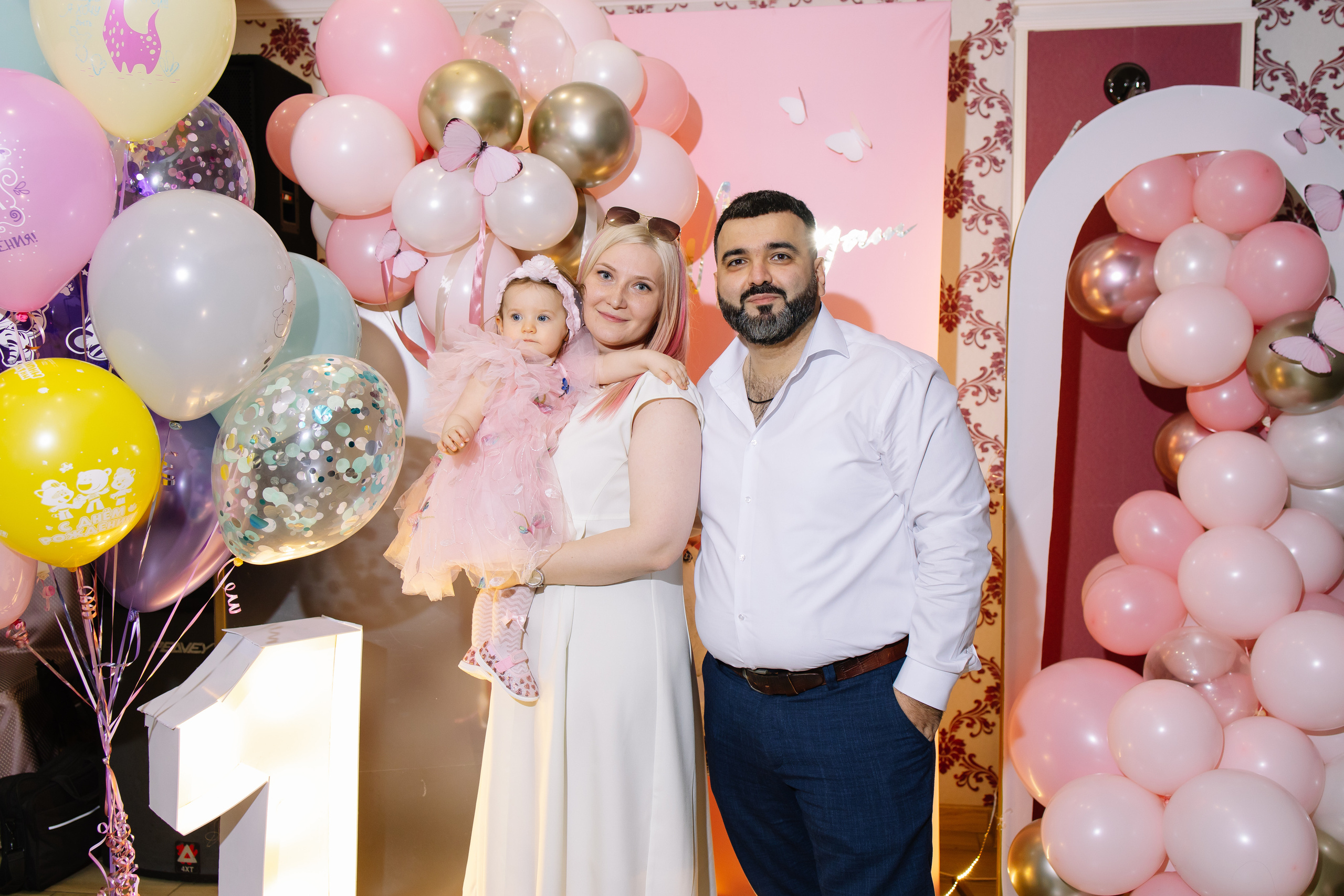 День рождения 1 годик Марьям. Свадебный фотограф в Новосибирске Лидия Александровна