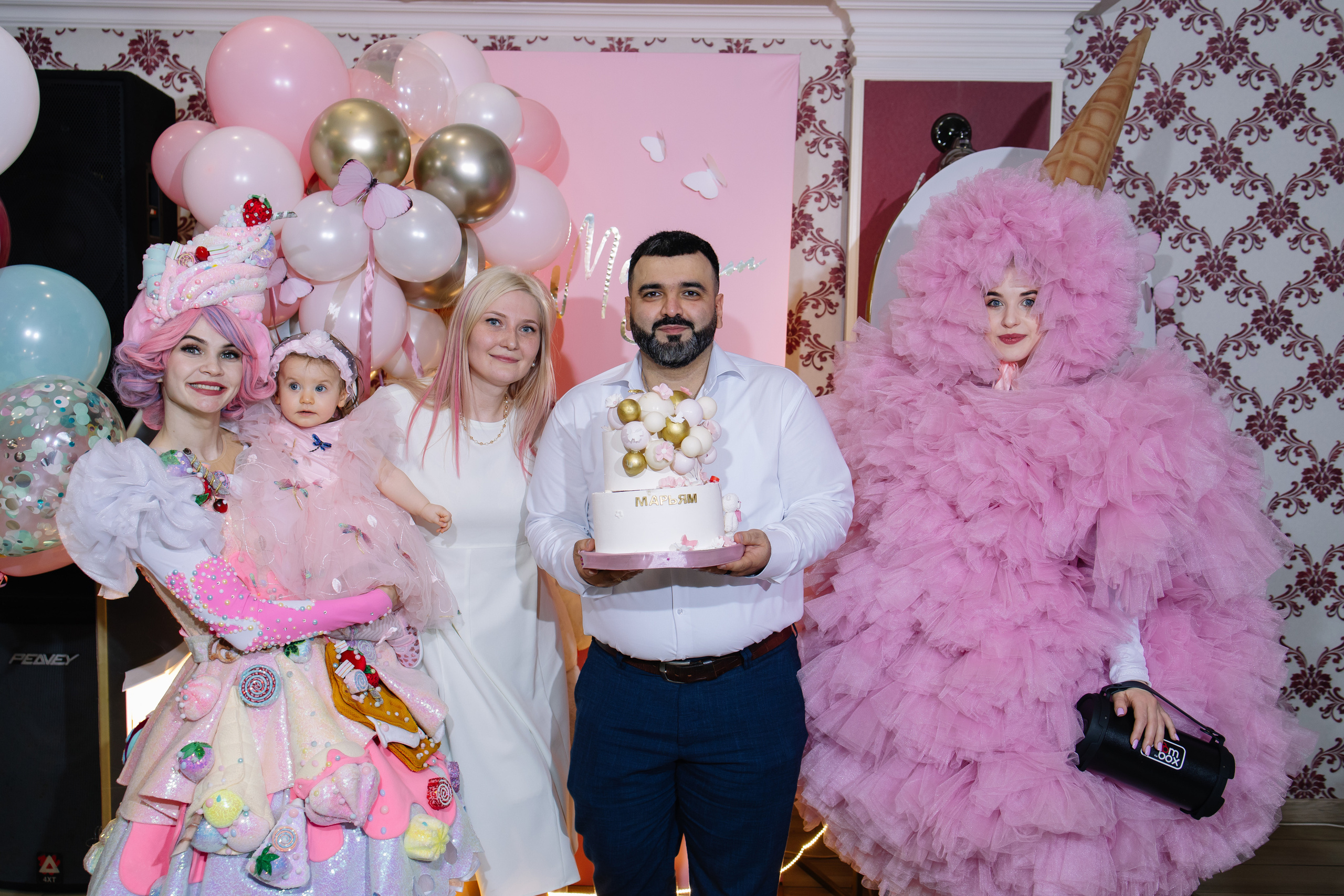 День рождения 1 годик Марьям. Свадебный фотограф в Новосибирске Лидия Александровна