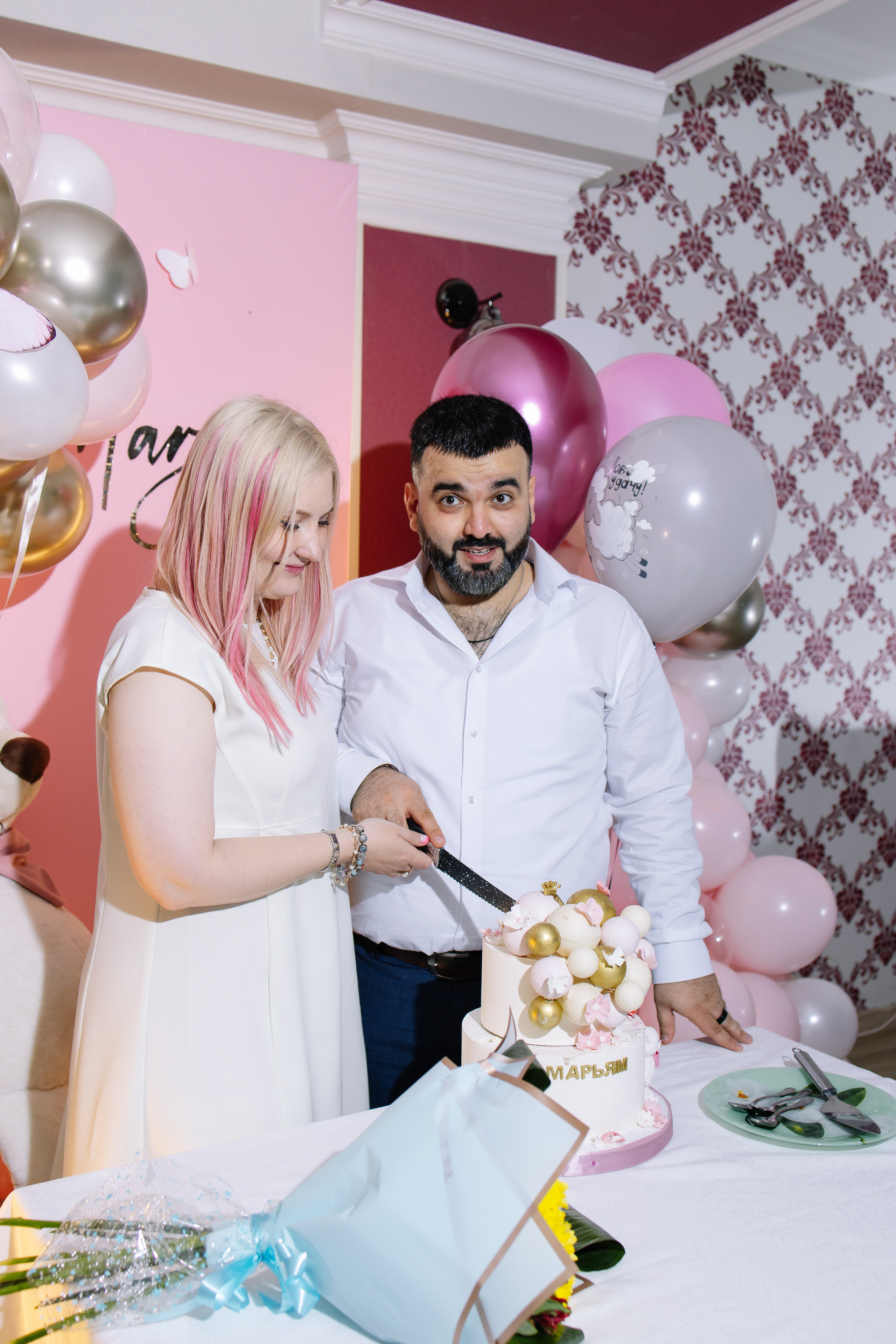 День рождения 1 годик Марьям. Свадебный фотограф в Новосибирске Лидия Александровна